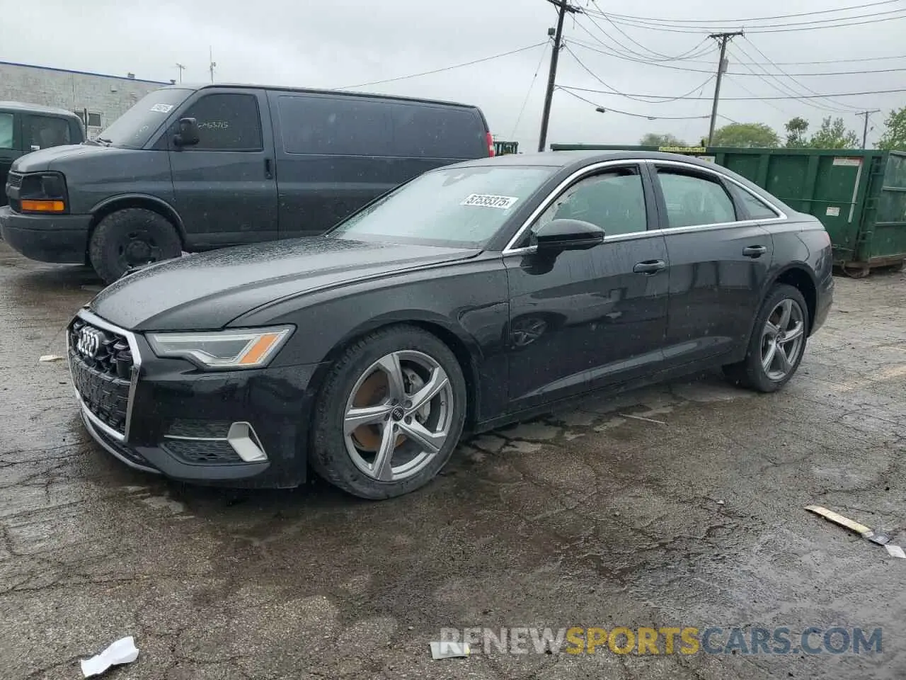 1 Photograph of a damaged car WAUE3BF25RN037107 AUDI A6 2024