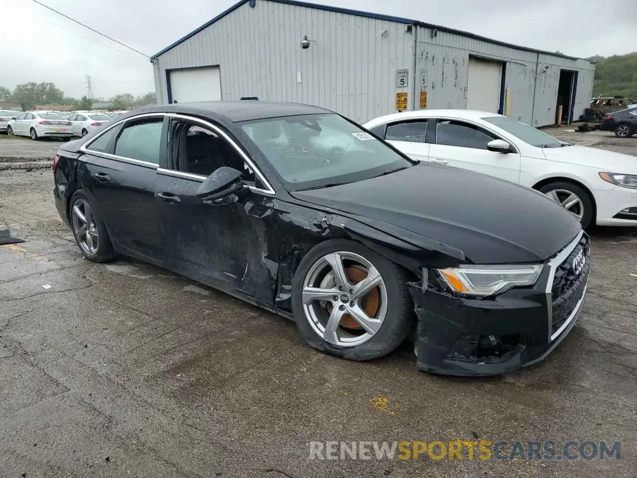 4 Photograph of a damaged car WAUE3BF25RN037107 AUDI A6 2024