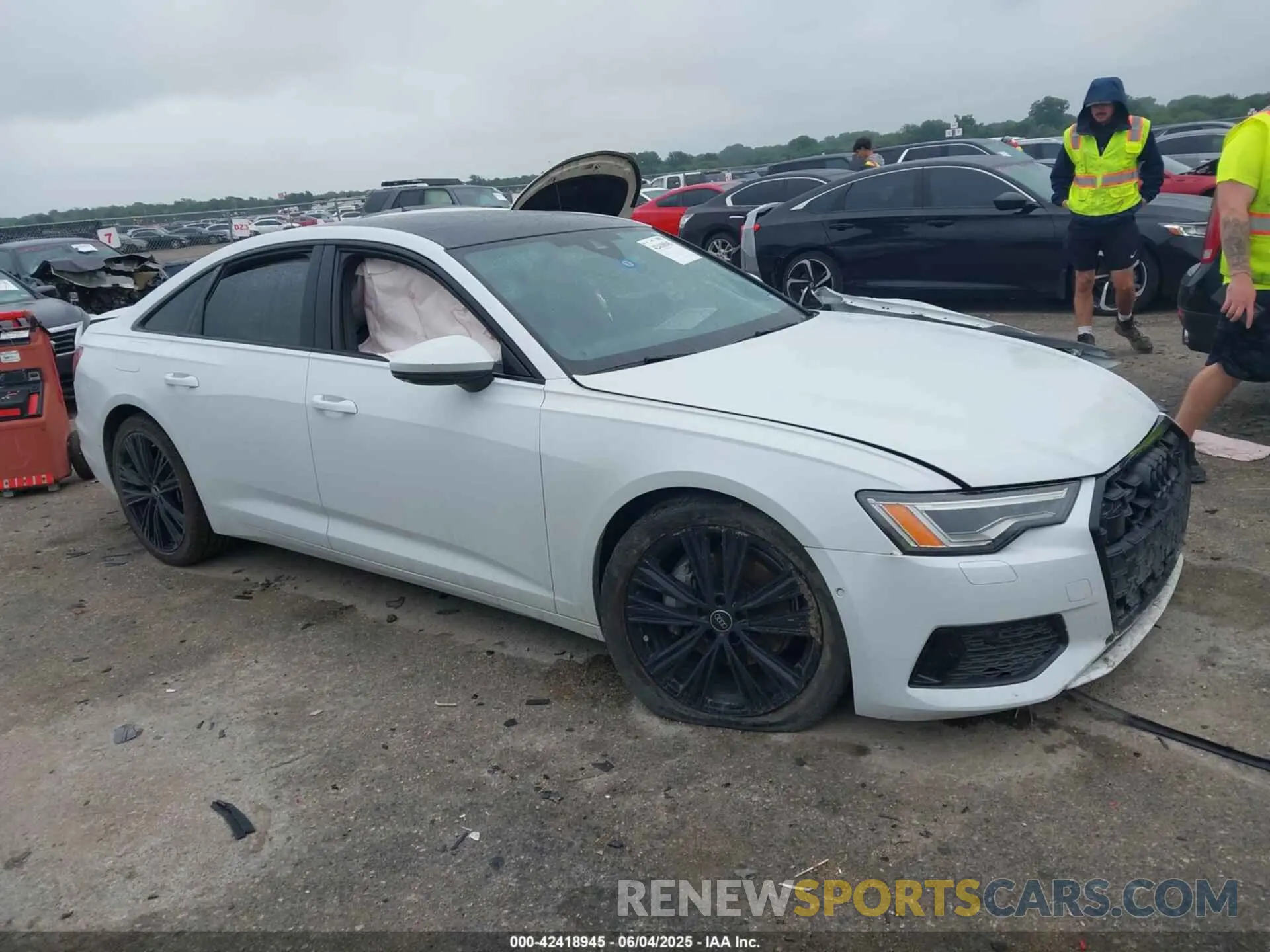 1 Photograph of a damaged car WAUE3BF26RN029713 AUDI A6 2024