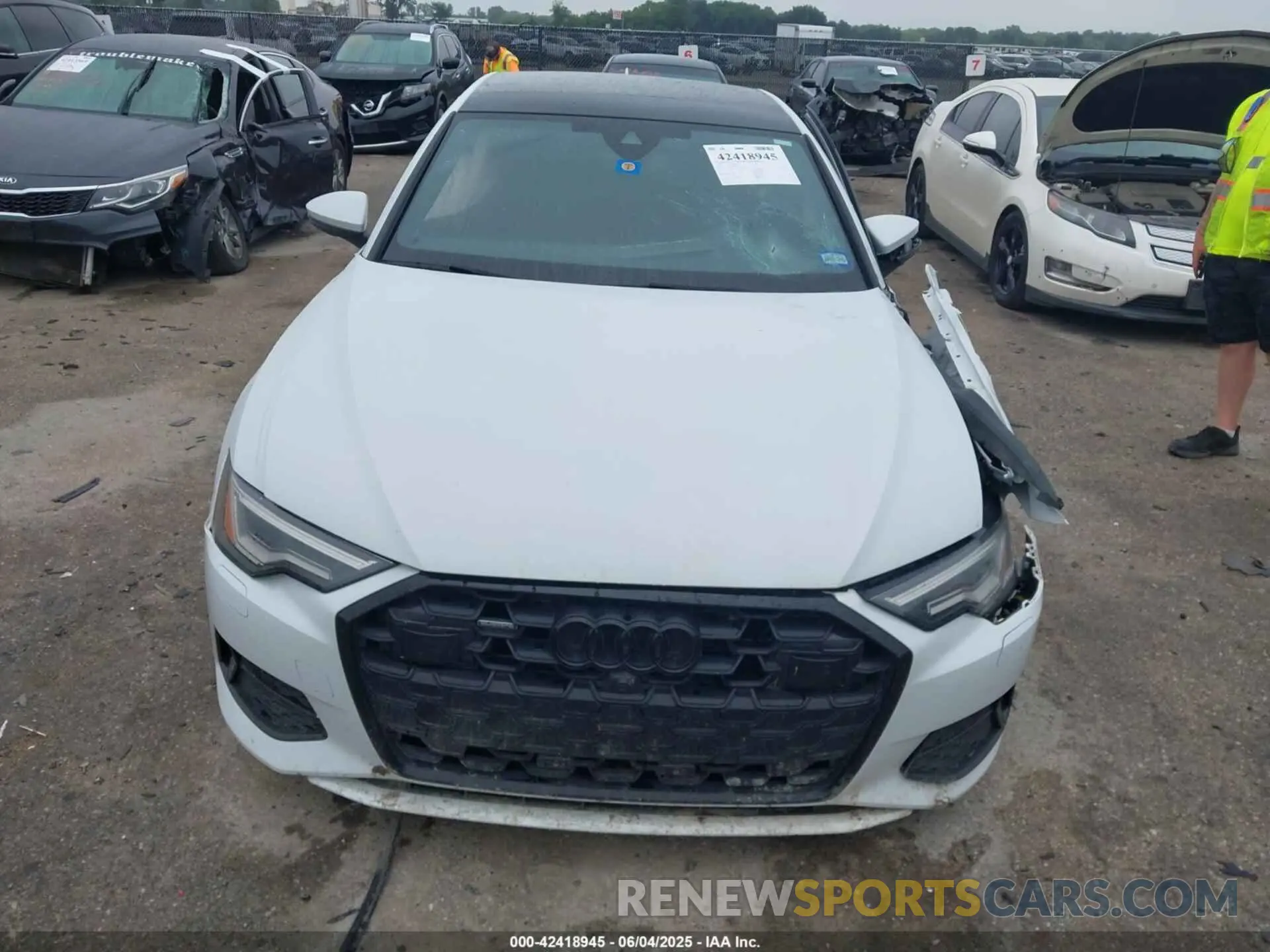 12 Photograph of a damaged car WAUE3BF26RN029713 AUDI A6 2024