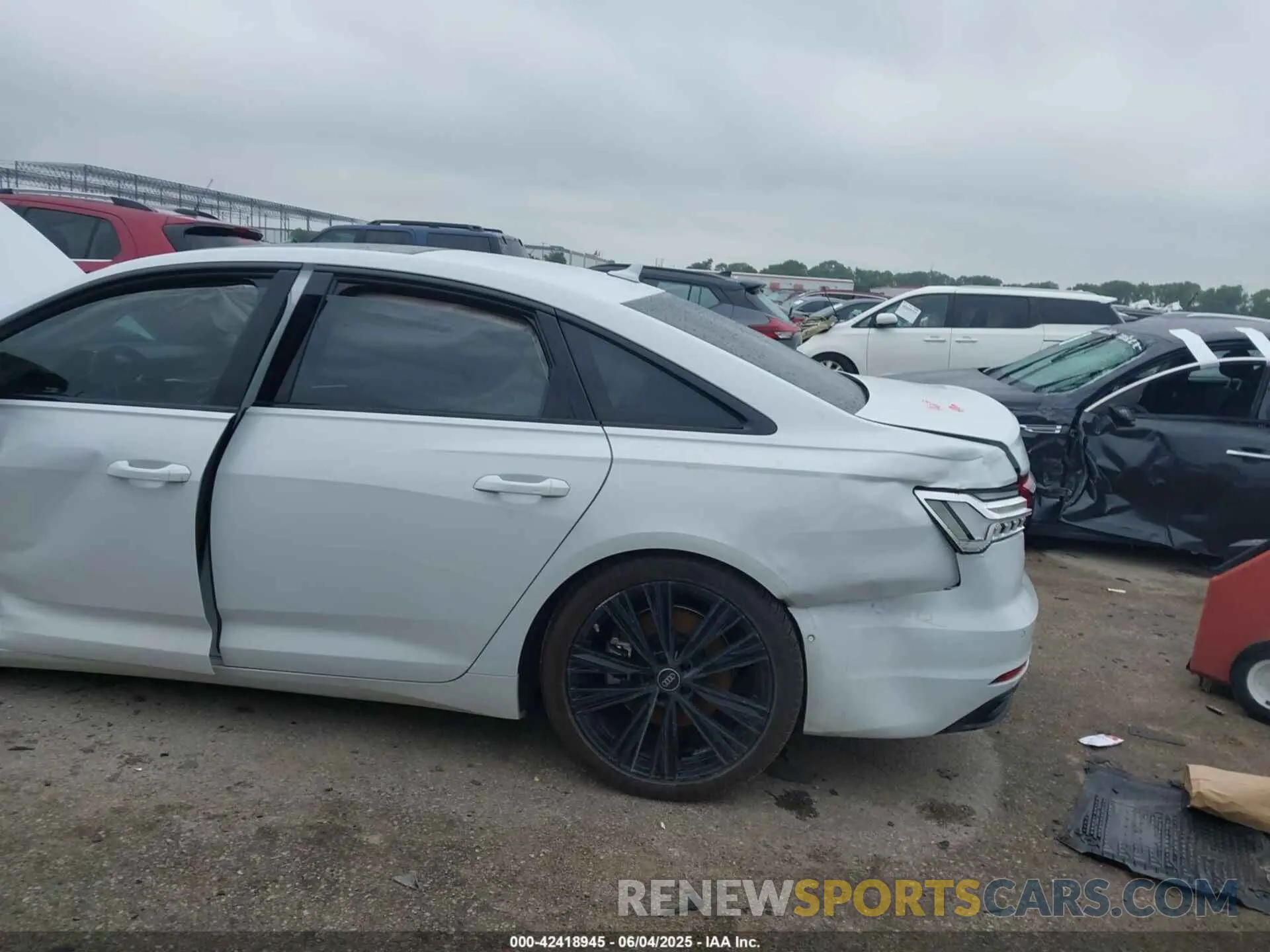 6 Photograph of a damaged car WAUE3BF26RN029713 AUDI A6 2024