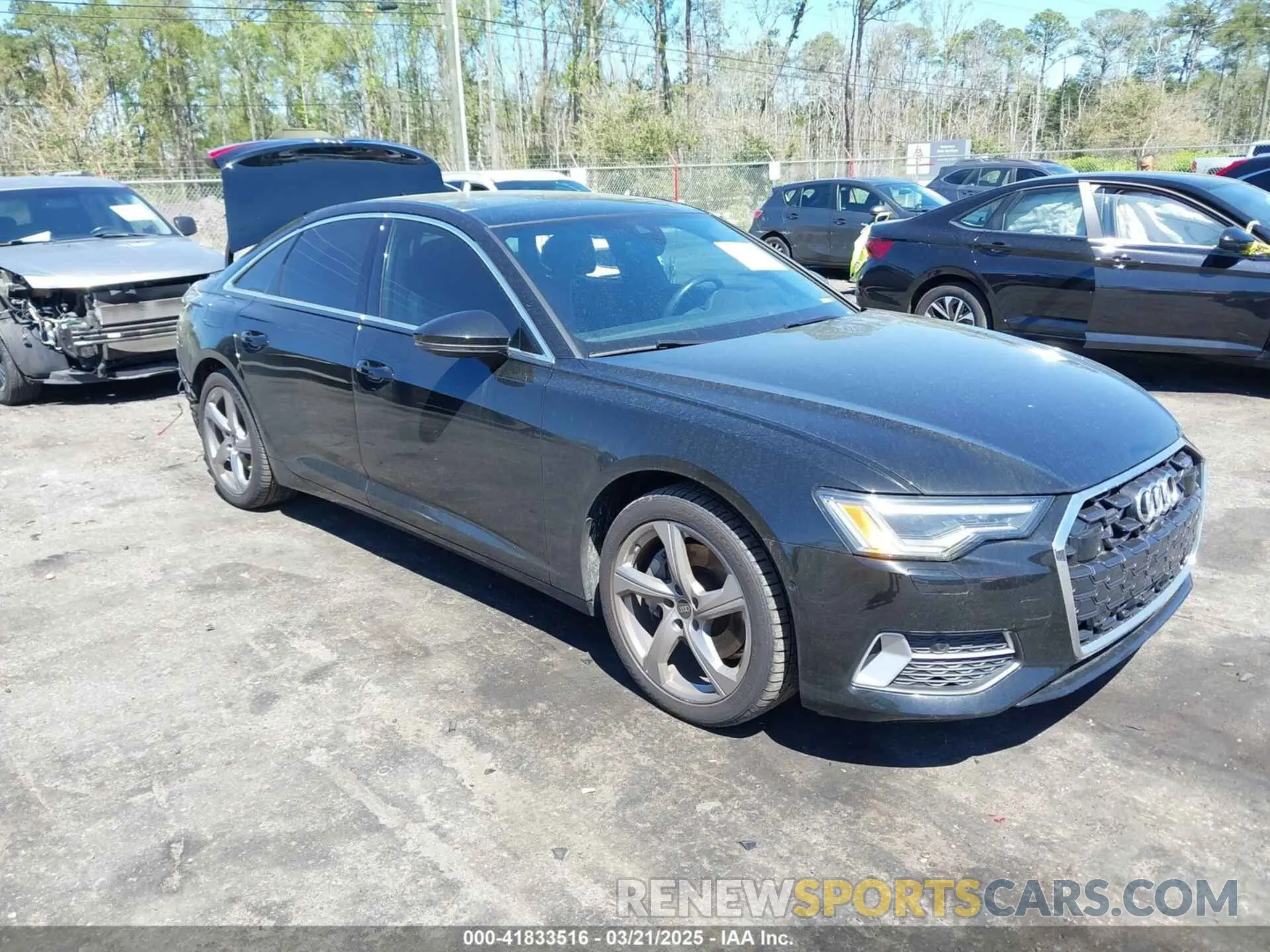 1 Фотография поврежденного автомобиля WAUE3BF29RN005518 AUDI A6 2024