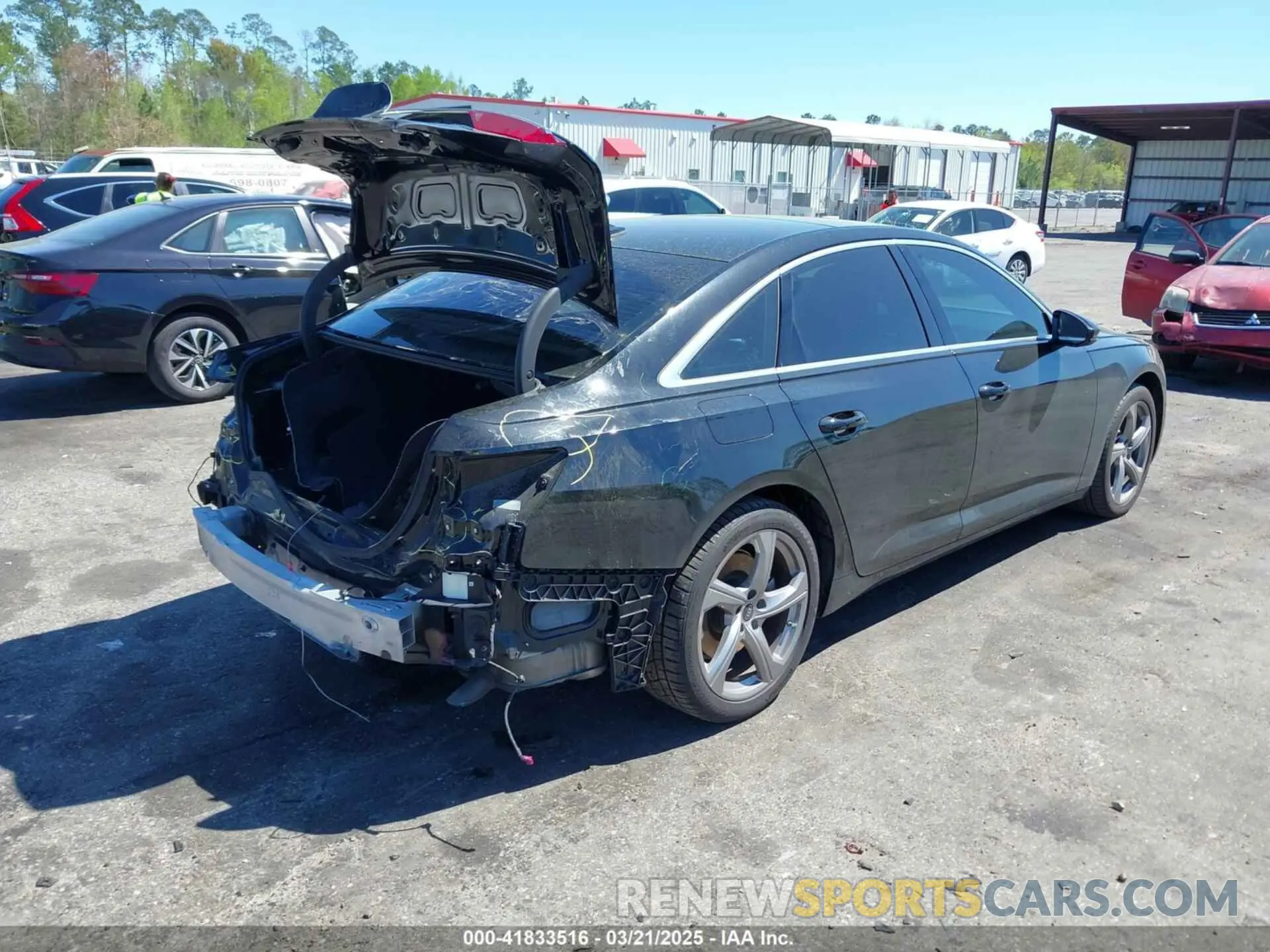 4 Фотография поврежденного автомобиля WAUE3BF29RN005518 AUDI A6 2024