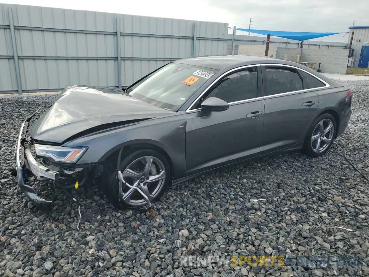 1 Photograph of a damaged car WAUL2BF26RN063595 AUDI A6 2024