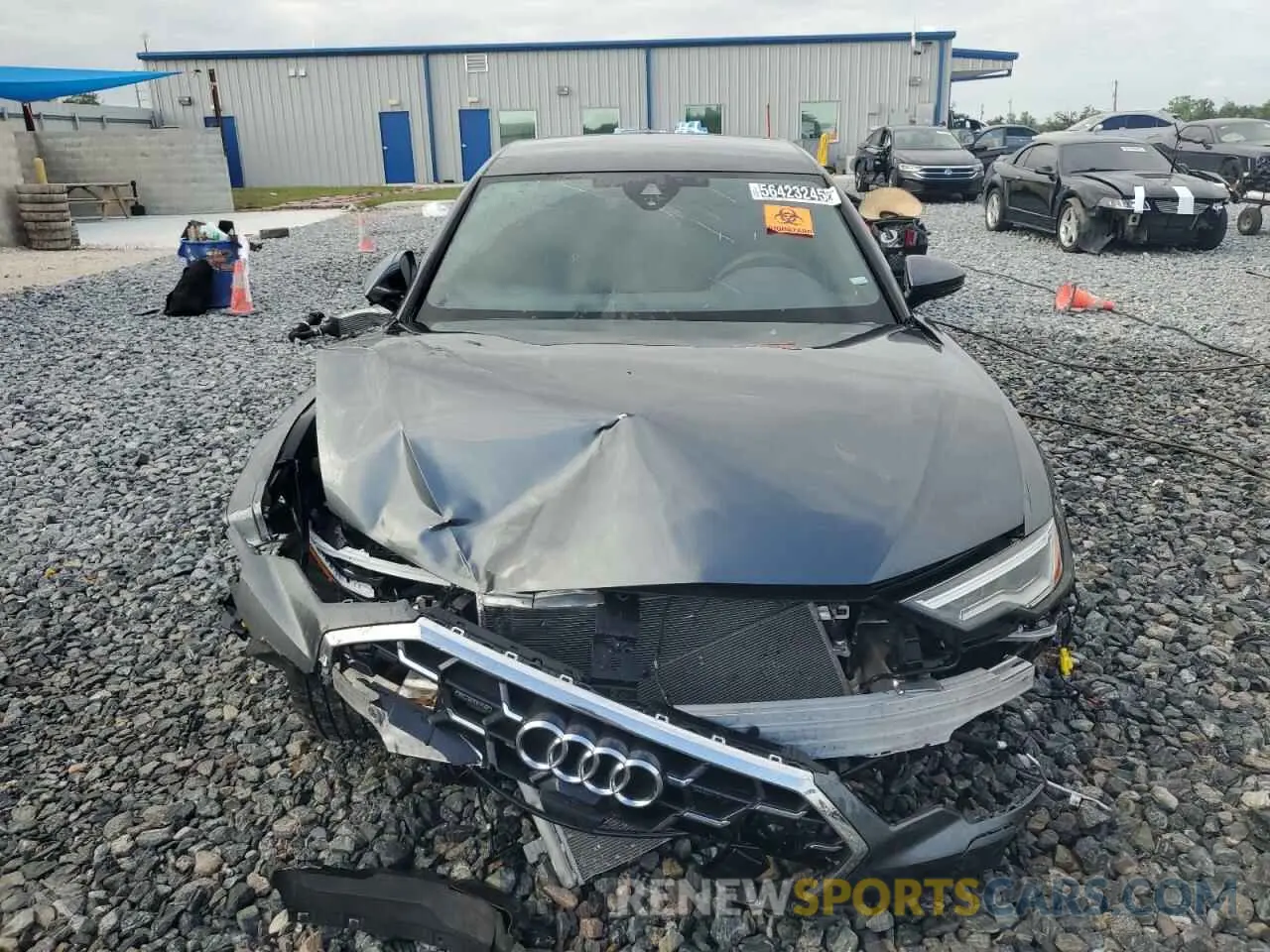 5 Photograph of a damaged car WAUL2BF26RN063595 AUDI A6 2024