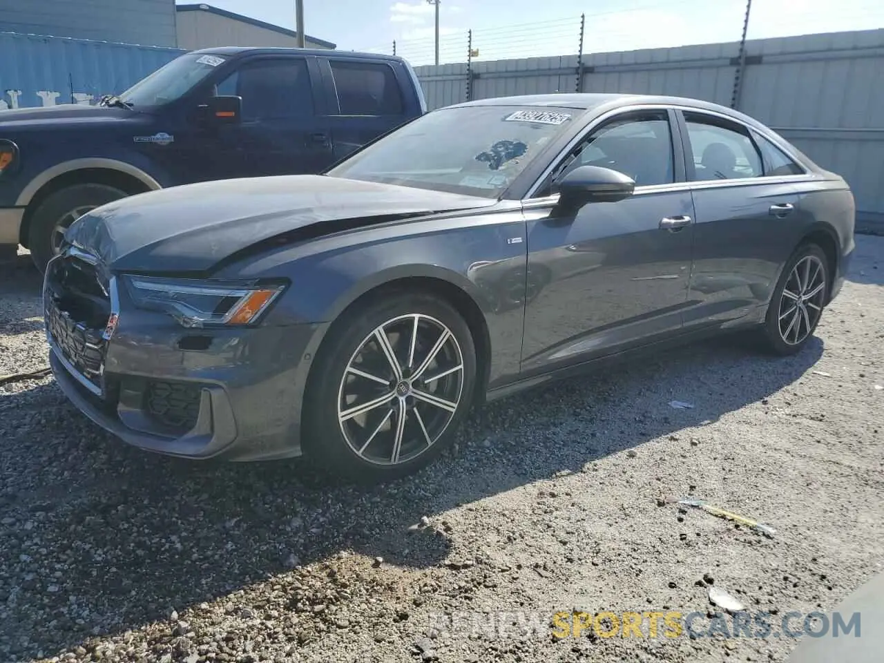 1 Photograph of a damaged car WAUL2BF2XRN064488 AUDI A6 2024