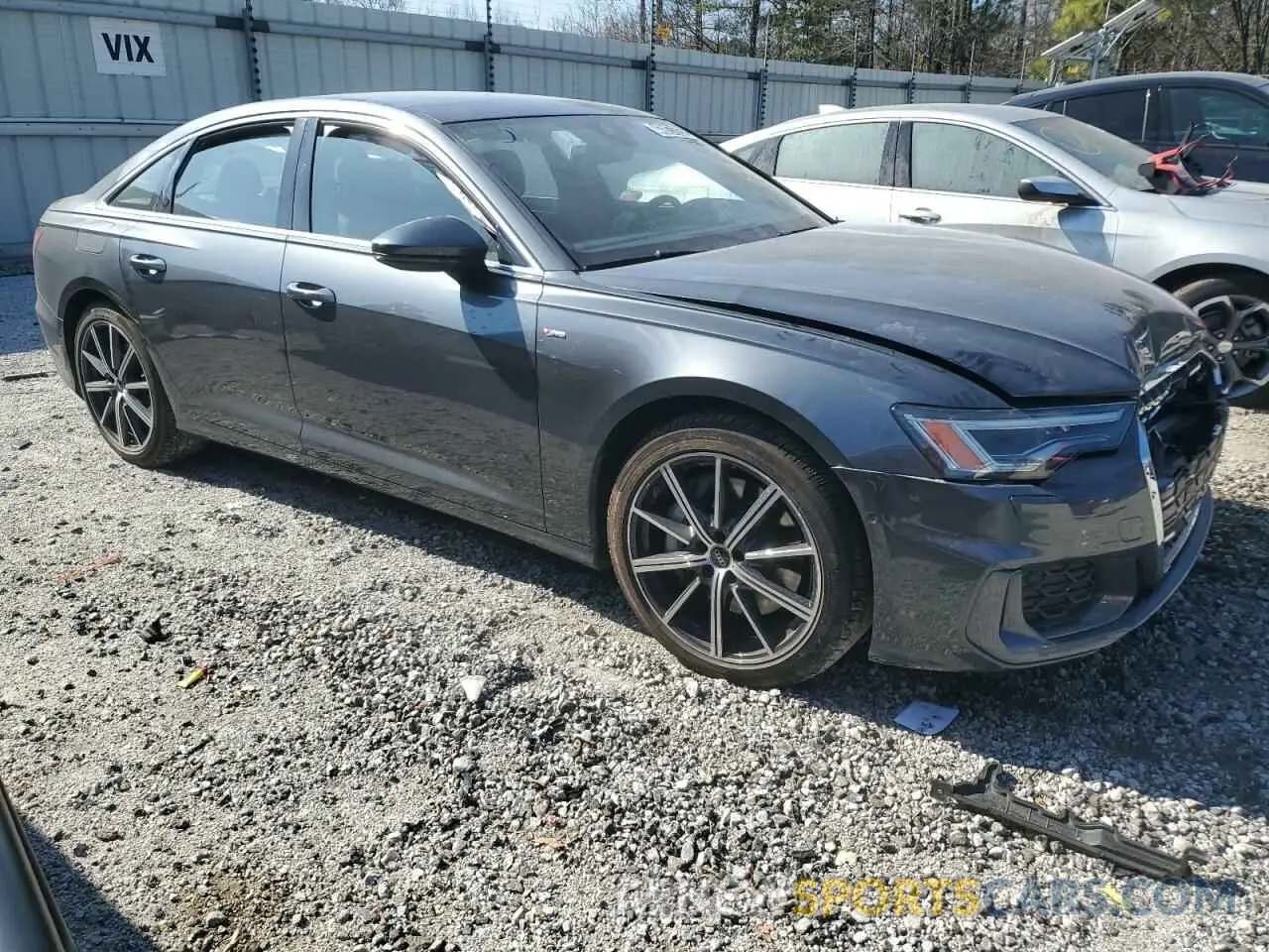 4 Photograph of a damaged car WAUL2BF2XRN064488 AUDI A6 2024