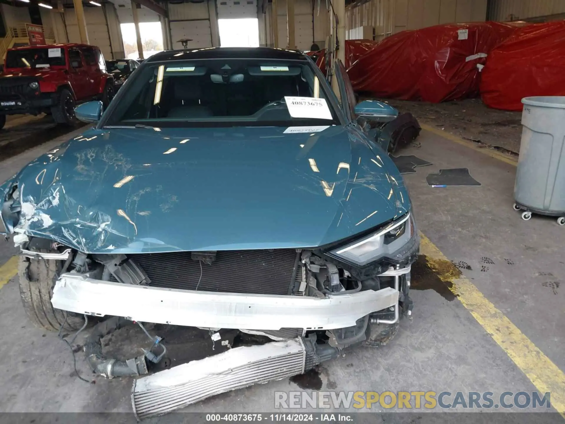 13 Photograph of a damaged car WAUD8AF29MN012288 AUDI A6 SEDAN 2021
