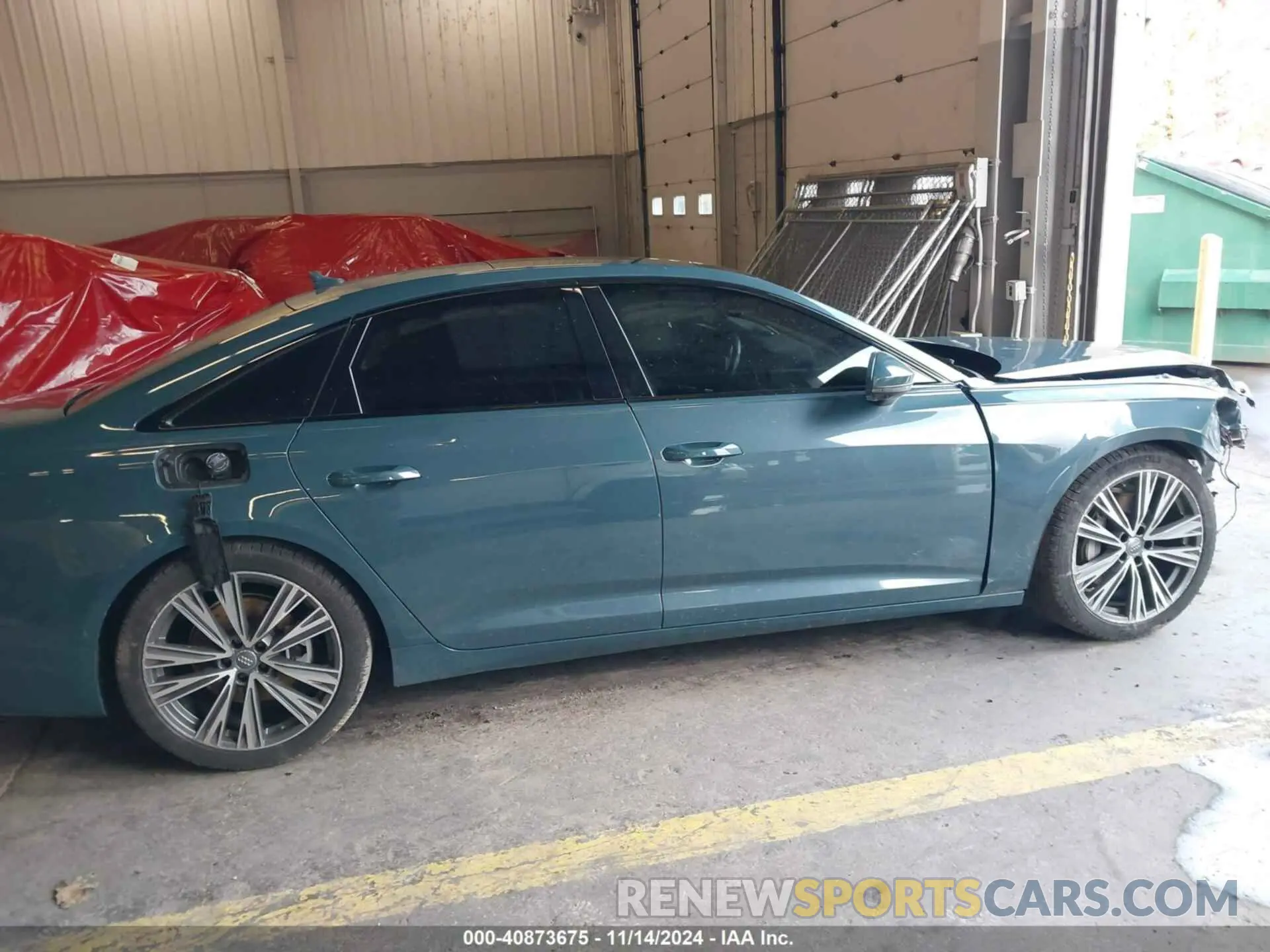 14 Photograph of a damaged car WAUD8AF29MN012288 AUDI A6 SEDAN 2021