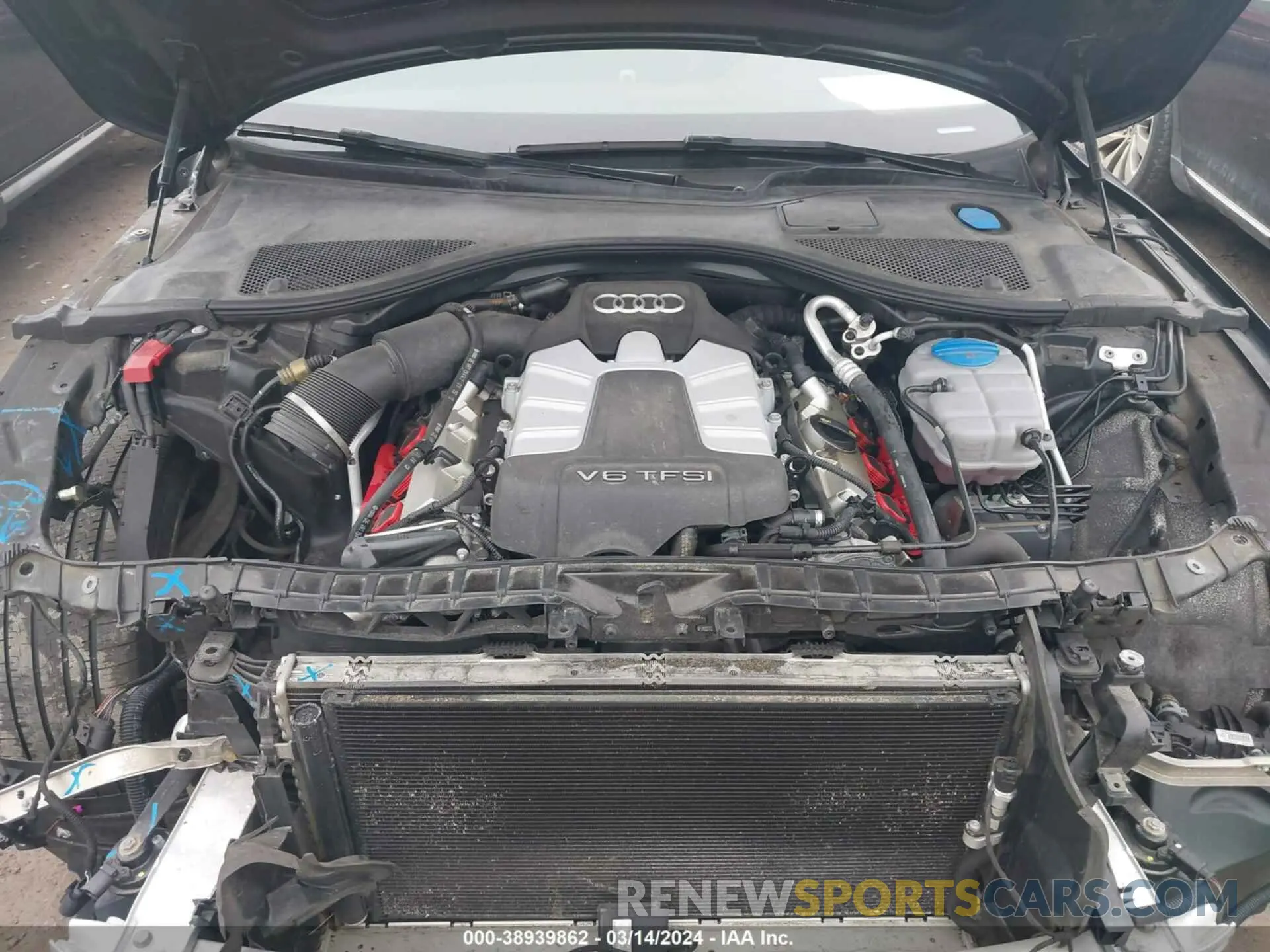 10 Photograph of a damaged car WAU2GAFC0EN071850 AUDI A7 2014