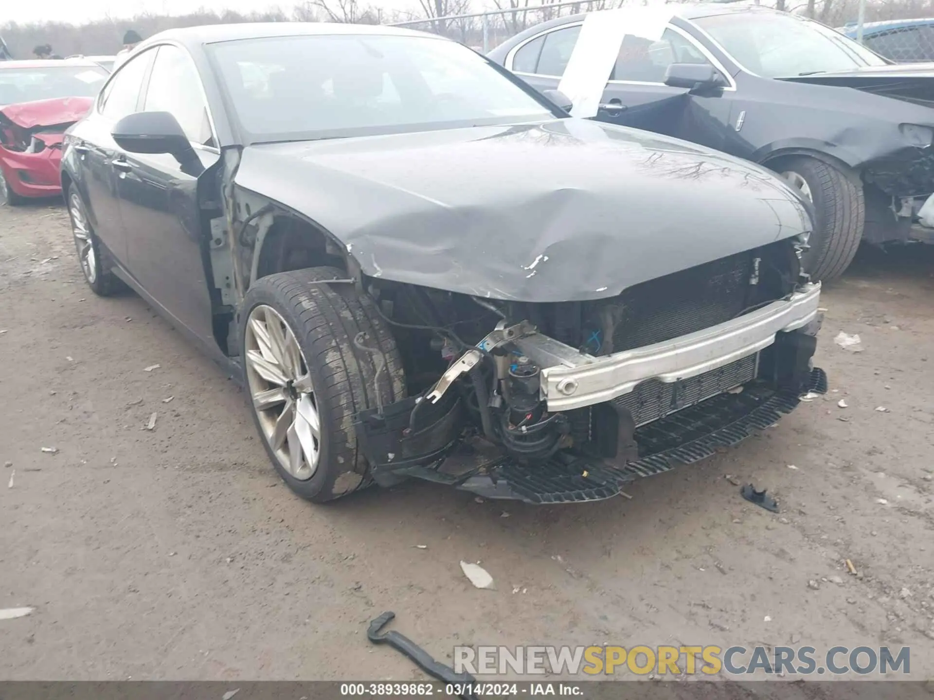 6 Photograph of a damaged car WAU2GAFC0EN071850 AUDI A7 2014