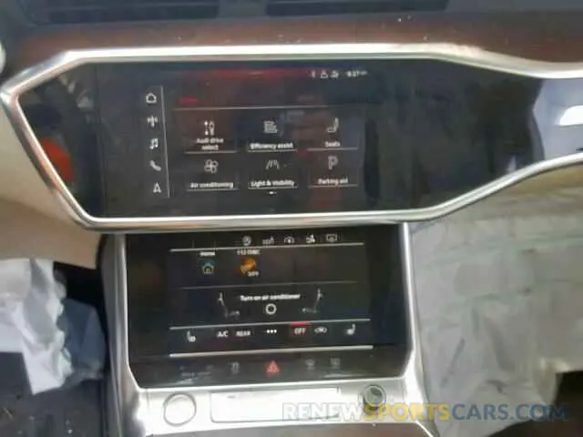 9 Photograph of a damaged car WAUP2AF21KN083190 AUDI A7 2019