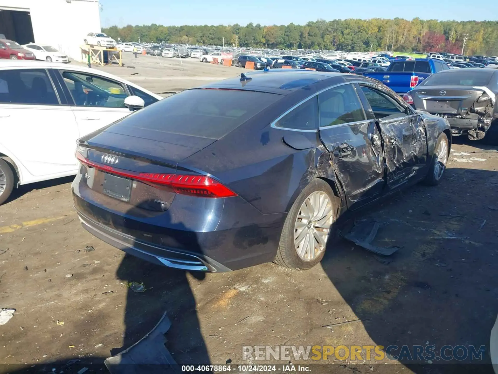 4 Photograph of a damaged car WAUP2AF23KN033262 AUDI A7 2019