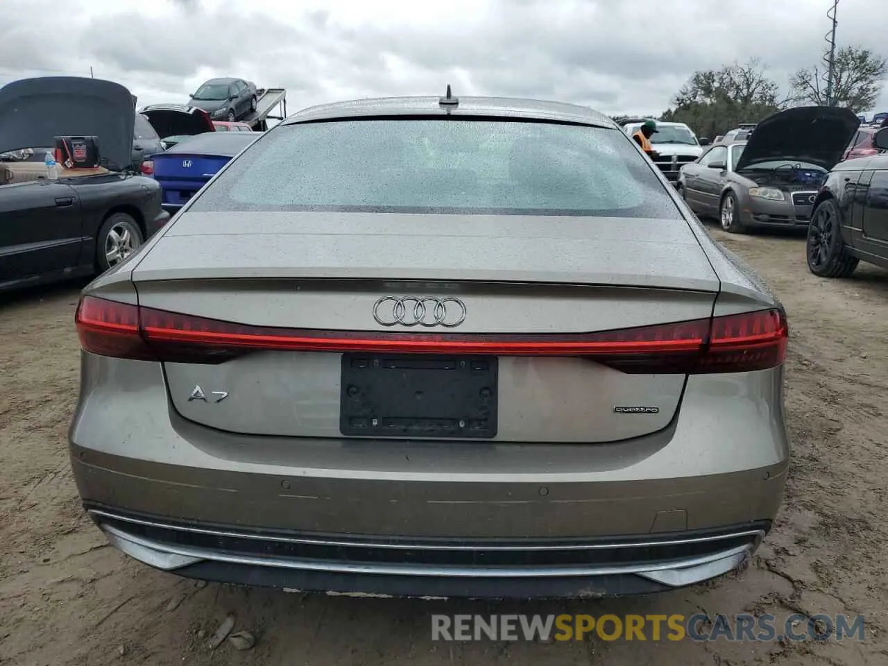6 Photograph of a damaged car WAUS2AF25KN084997 AUDI A7 2019