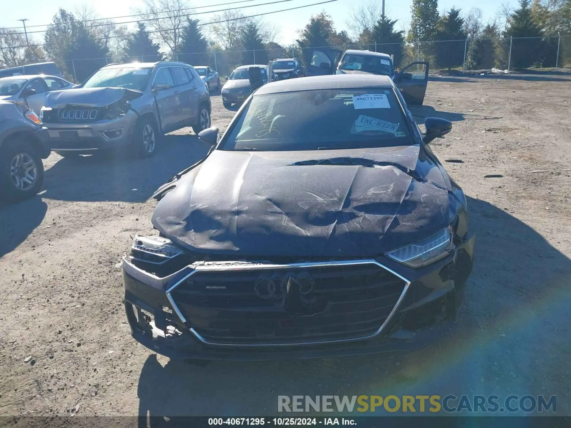 13 Фотография поврежденного автомобиля WAUU2AF25KN041379 AUDI A7 2019