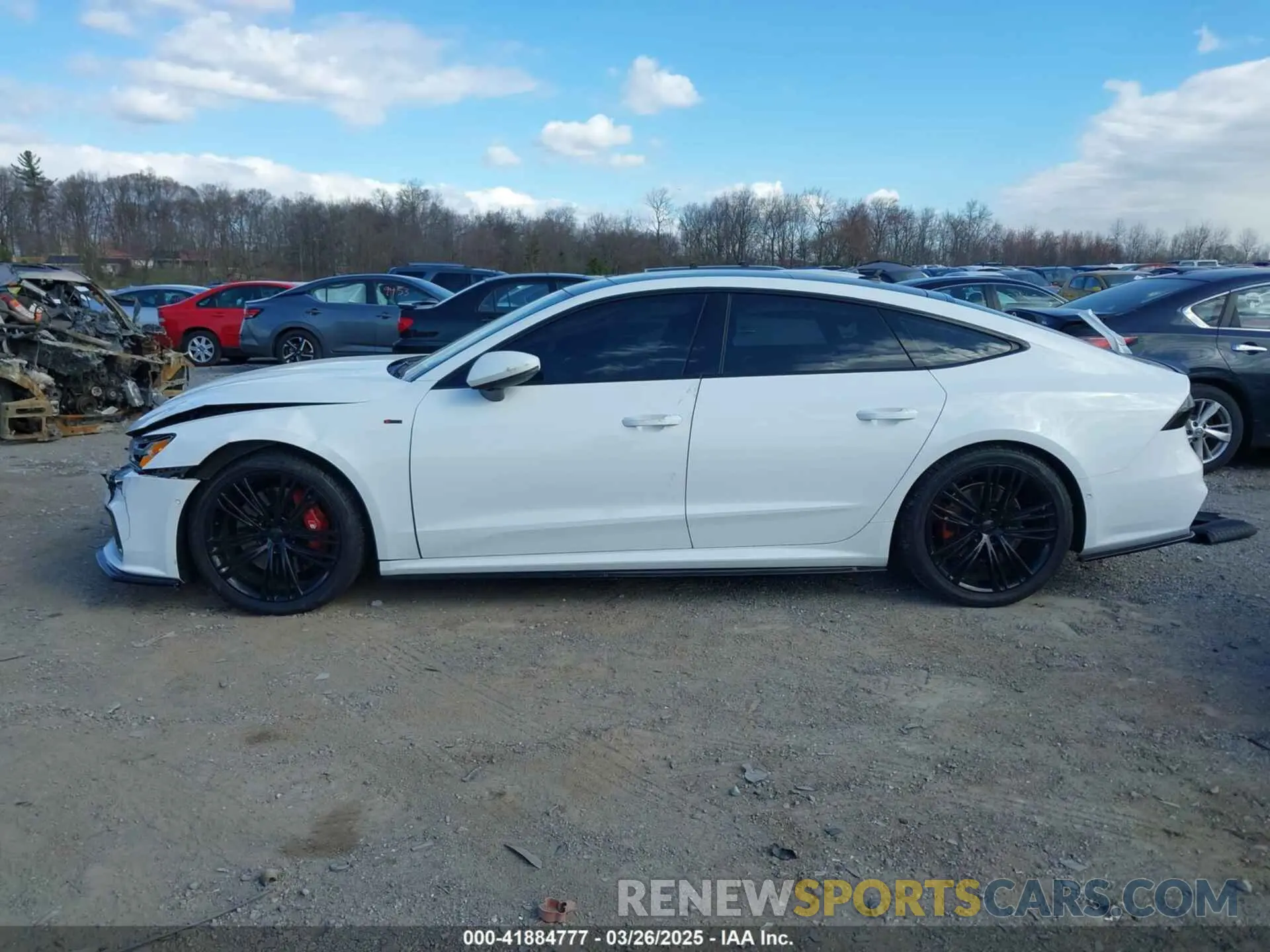 14 Photograph of a damaged car WAUU2AF27KN116258 AUDI A7 2019