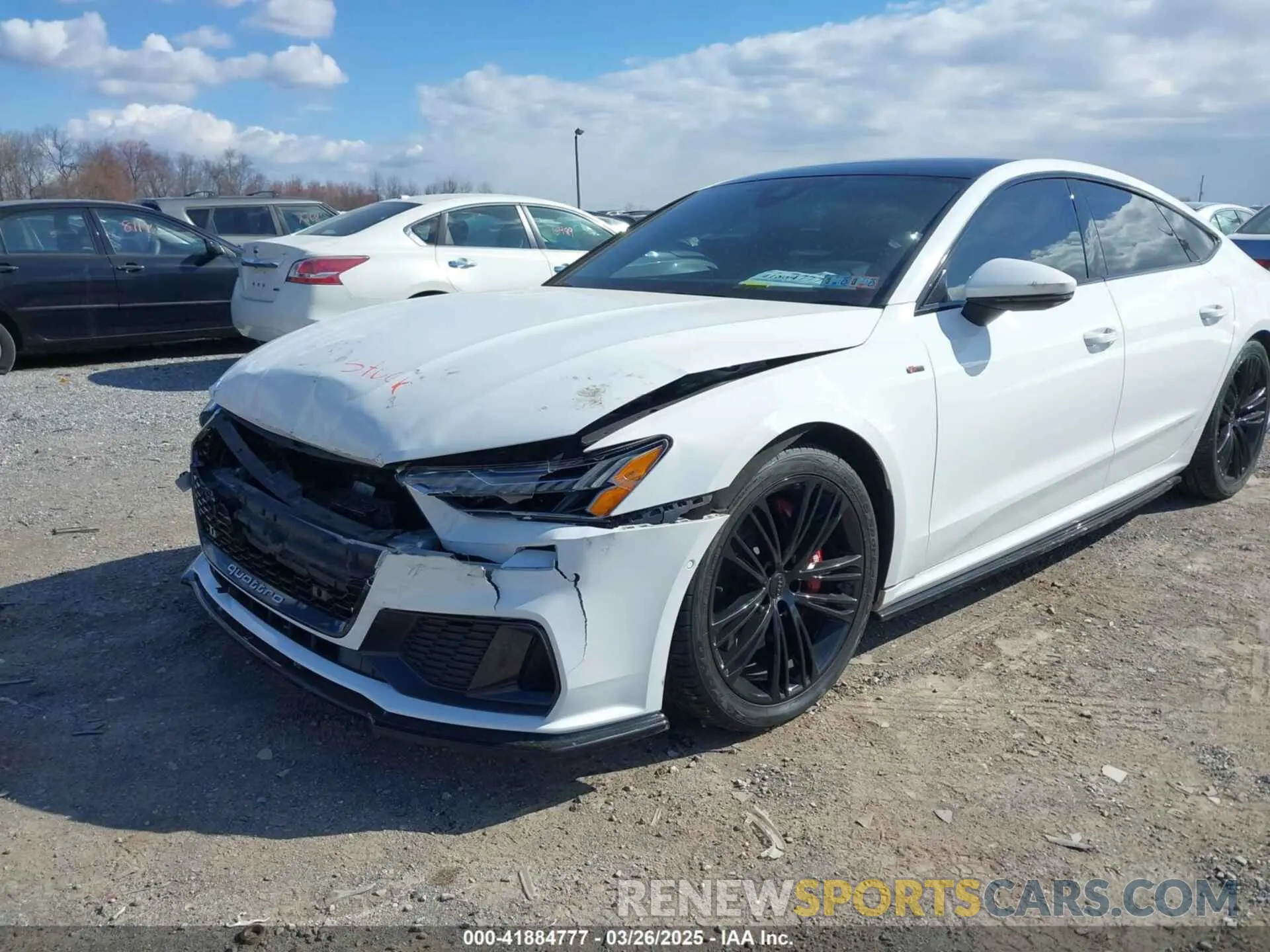 6 Photograph of a damaged car WAUU2AF27KN116258 AUDI A7 2019