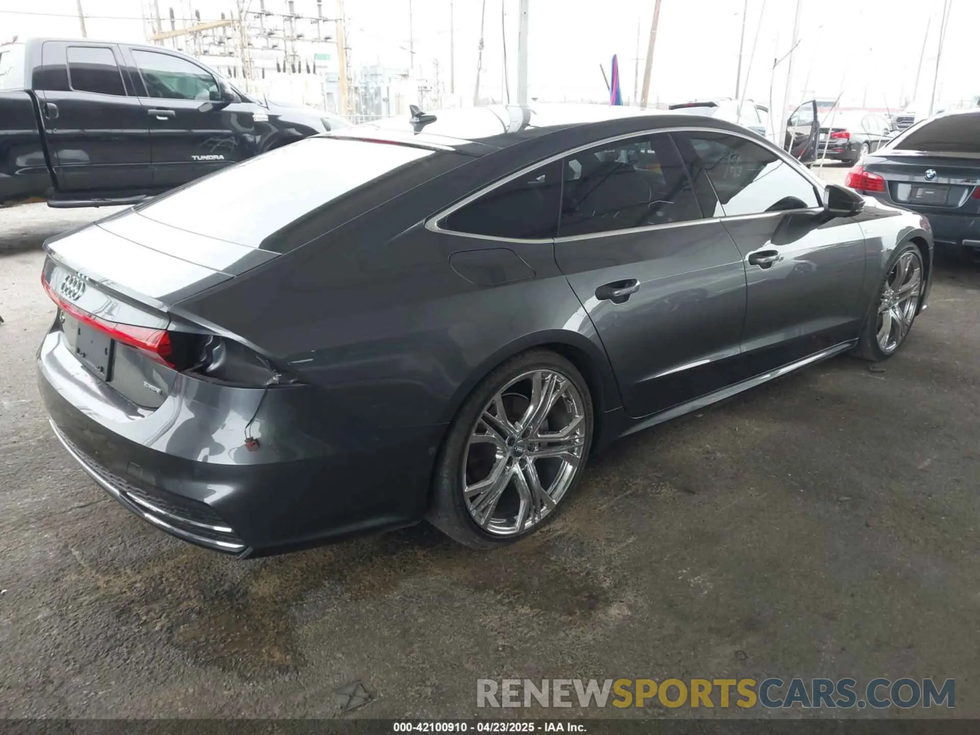 4 Фотография поврежденного автомобиля WAUV2AF25KN022867 AUDI A7 2019
