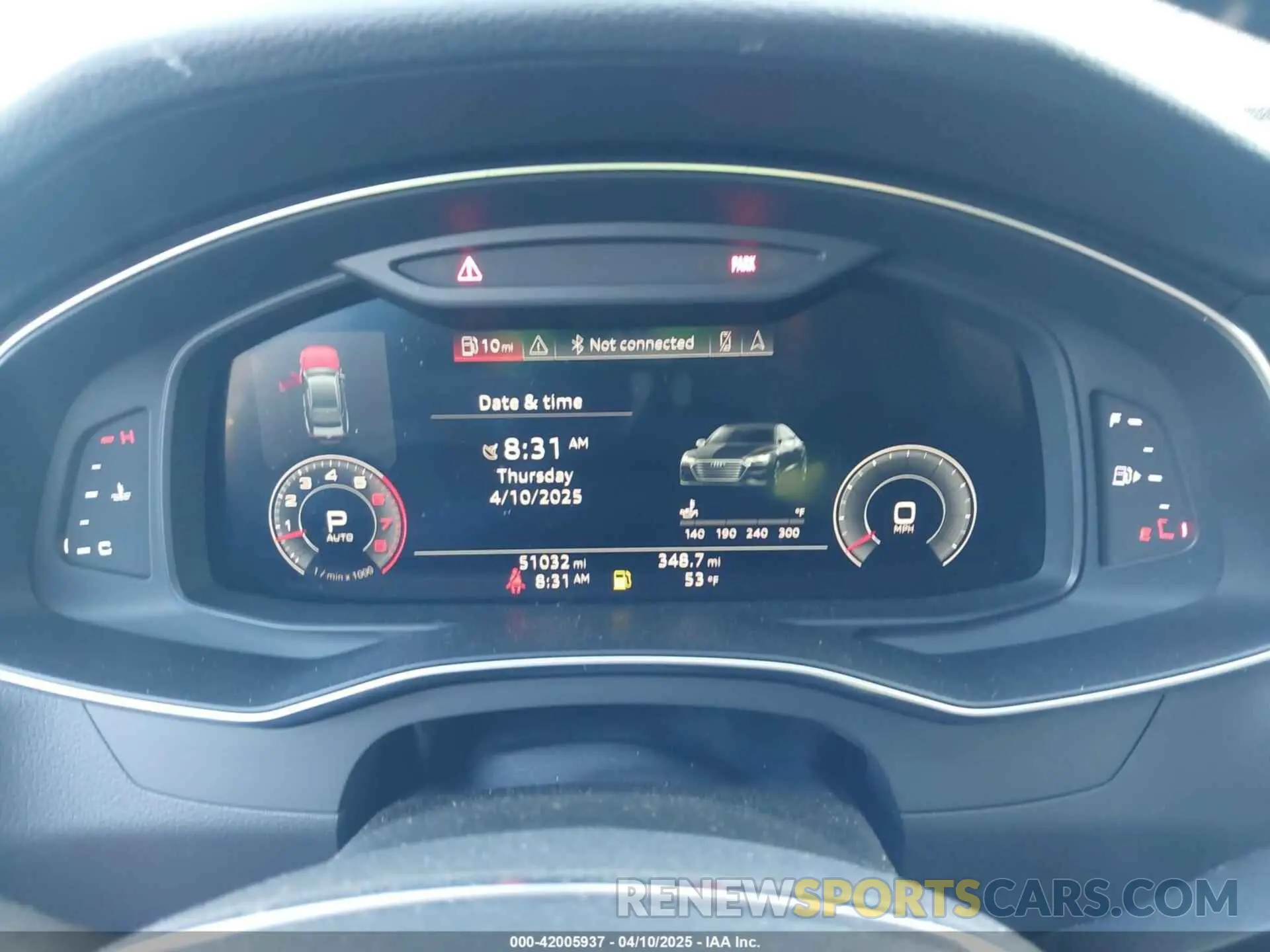 7 Photograph of a damaged car WAUV2AF25KN108812 AUDI A7 2019