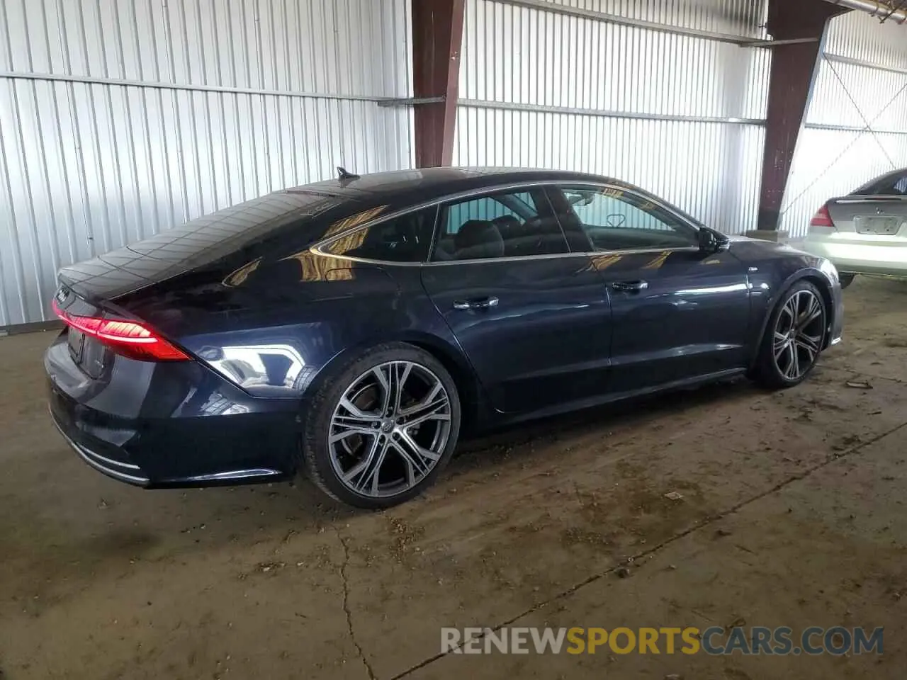 3 Photograph of a damaged car WAUV2AF25KN129823 AUDI A7 2019