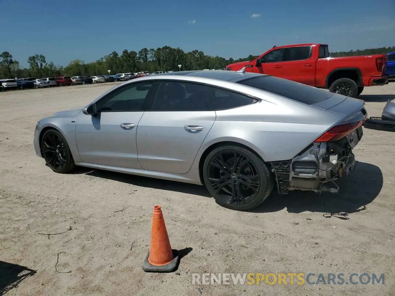 2 Фотография поврежденного автомобиля WAUV2AF27KN129953 AUDI A7 2019