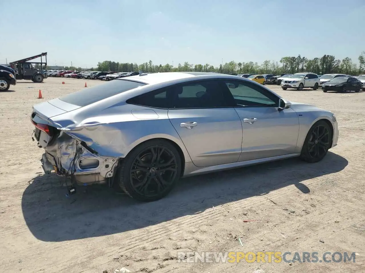 3 Фотография поврежденного автомобиля WAUV2AF27KN129953 AUDI A7 2019