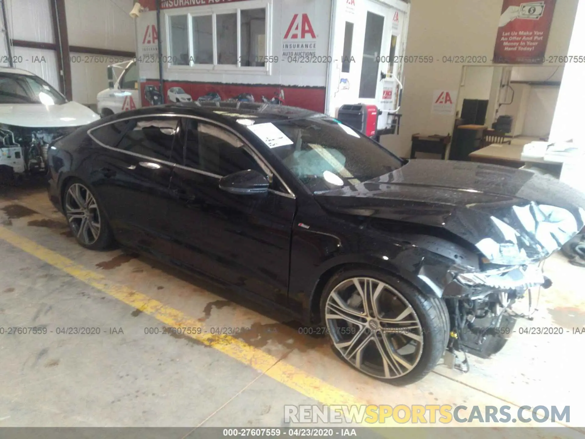 1 Photograph of a damaged car WAUV2AF28KN089706 AUDI A7 2019