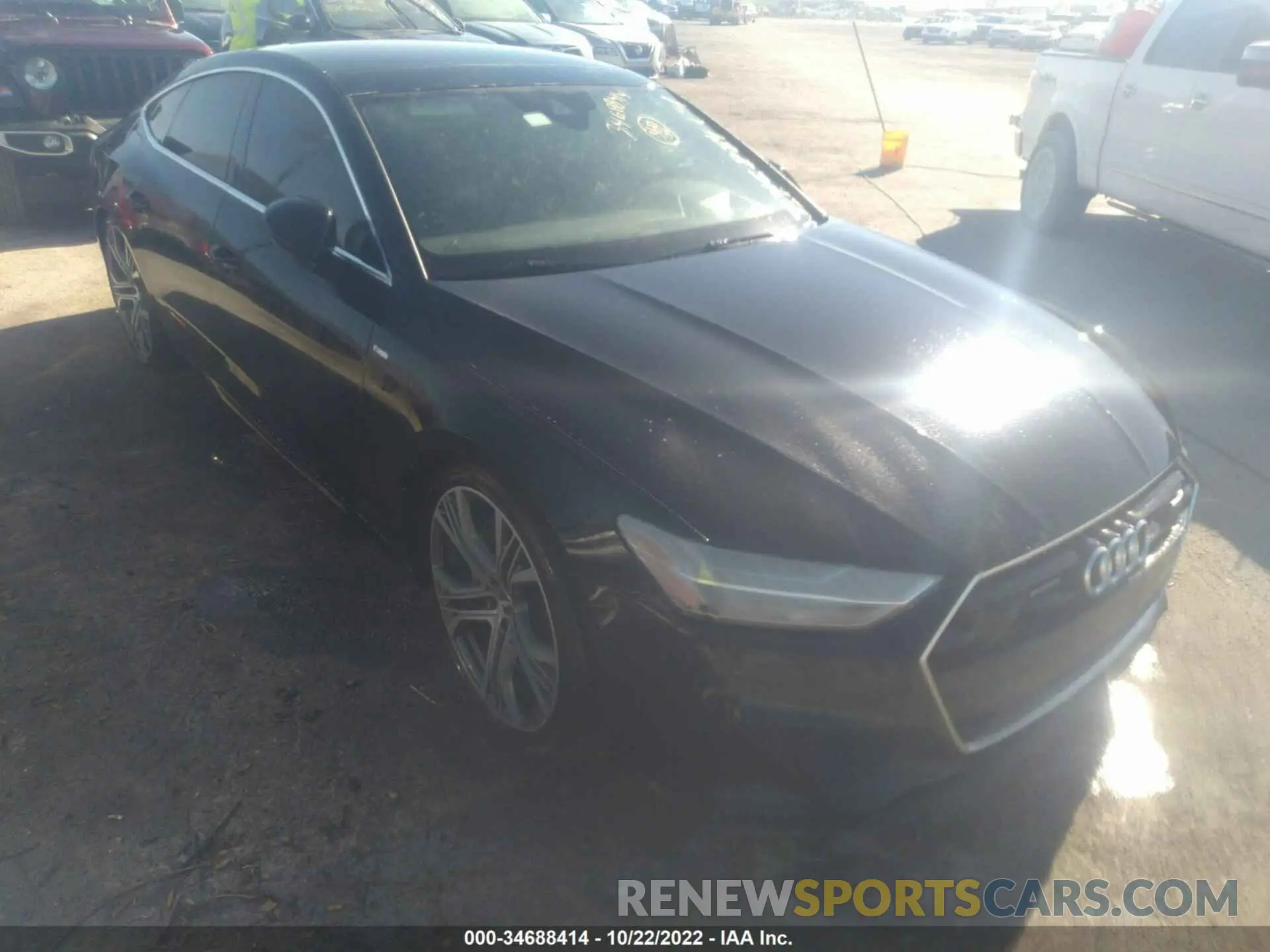 1 Фотография поврежденного автомобиля WAUV2AF2XKN030737 AUDI A7 2019
