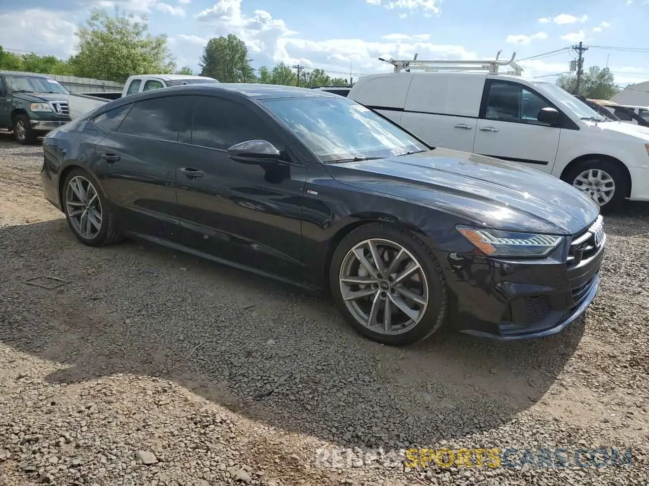 4 Photograph of a damaged car WAUU2AF20LN015662 AUDI A7 2020