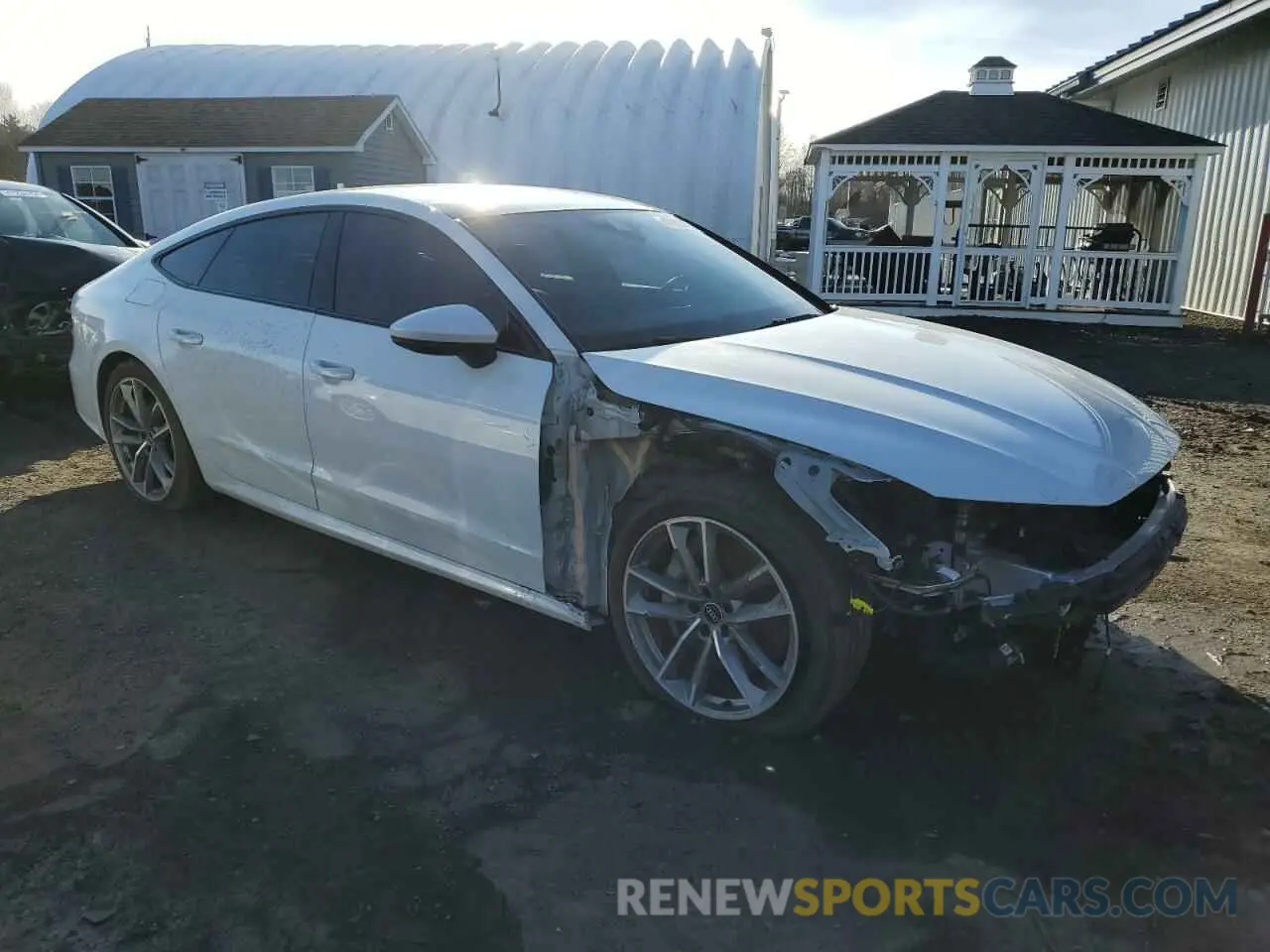 4 Фотография поврежденного автомобиля WAUV2AF22MN026281 AUDI A7 2021