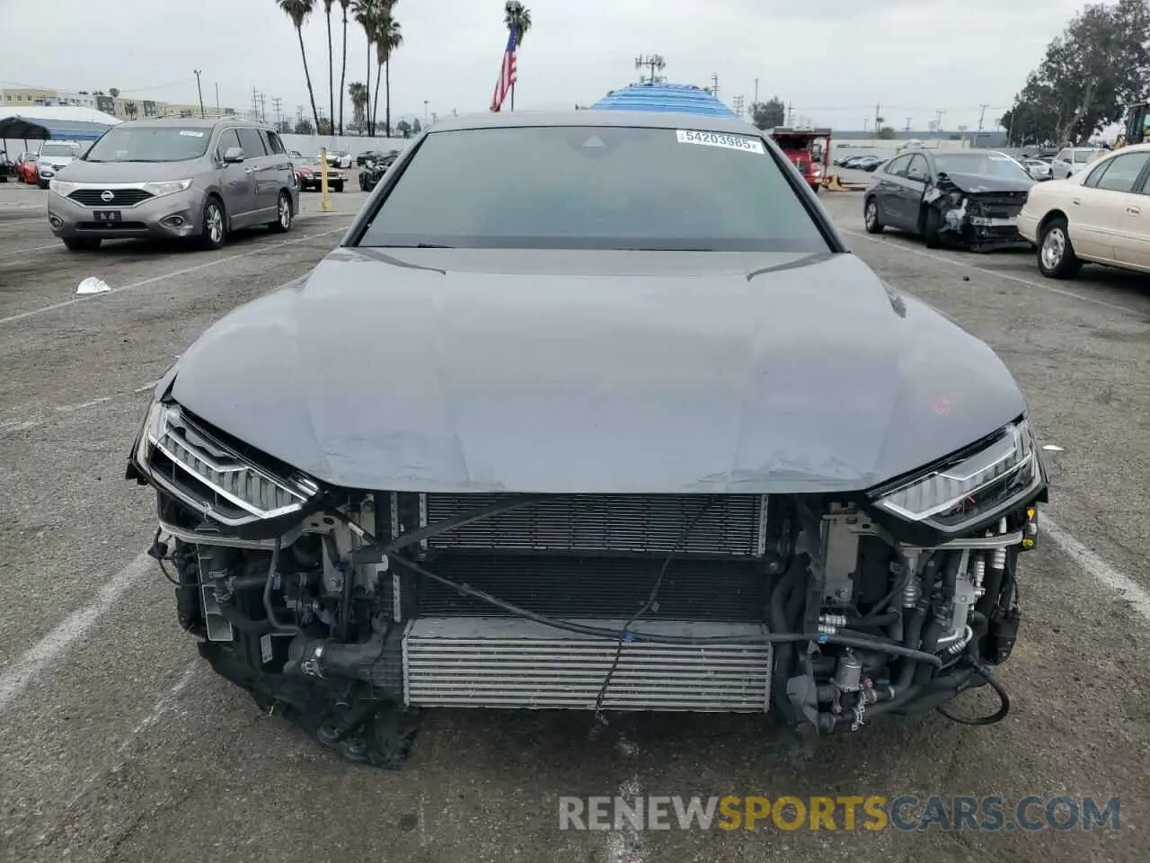 5 Photograph of a damaged car WAUVPBF28MN084502 AUDI A7 2021
