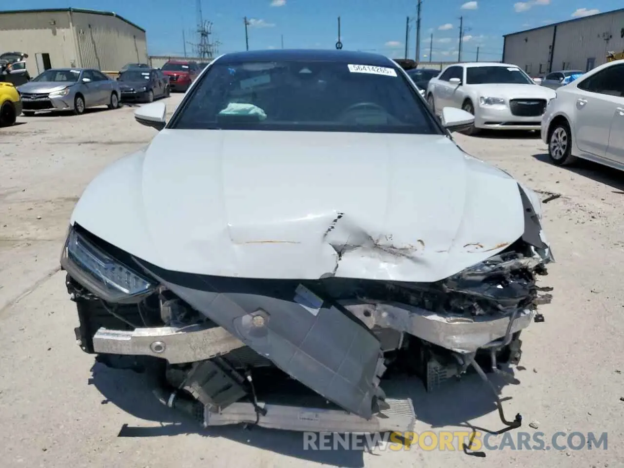 5 Photograph of a damaged car WAUV2BF27NN034321 AUDI A7 2022