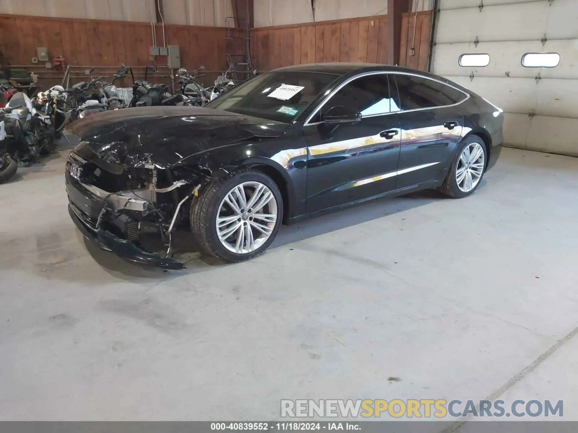 2 Photograph of a damaged car WAUR2AF24LN002340 AUDI A7 SPORTBACK 2020