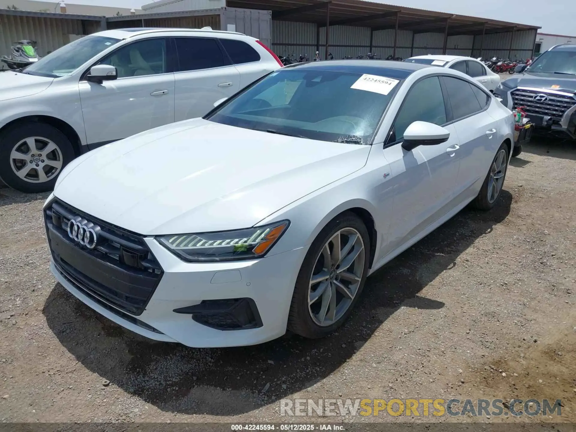 2 Photograph of a damaged car WAUU2AF29LN057151 AUDI A7 SPORTBACK 2020