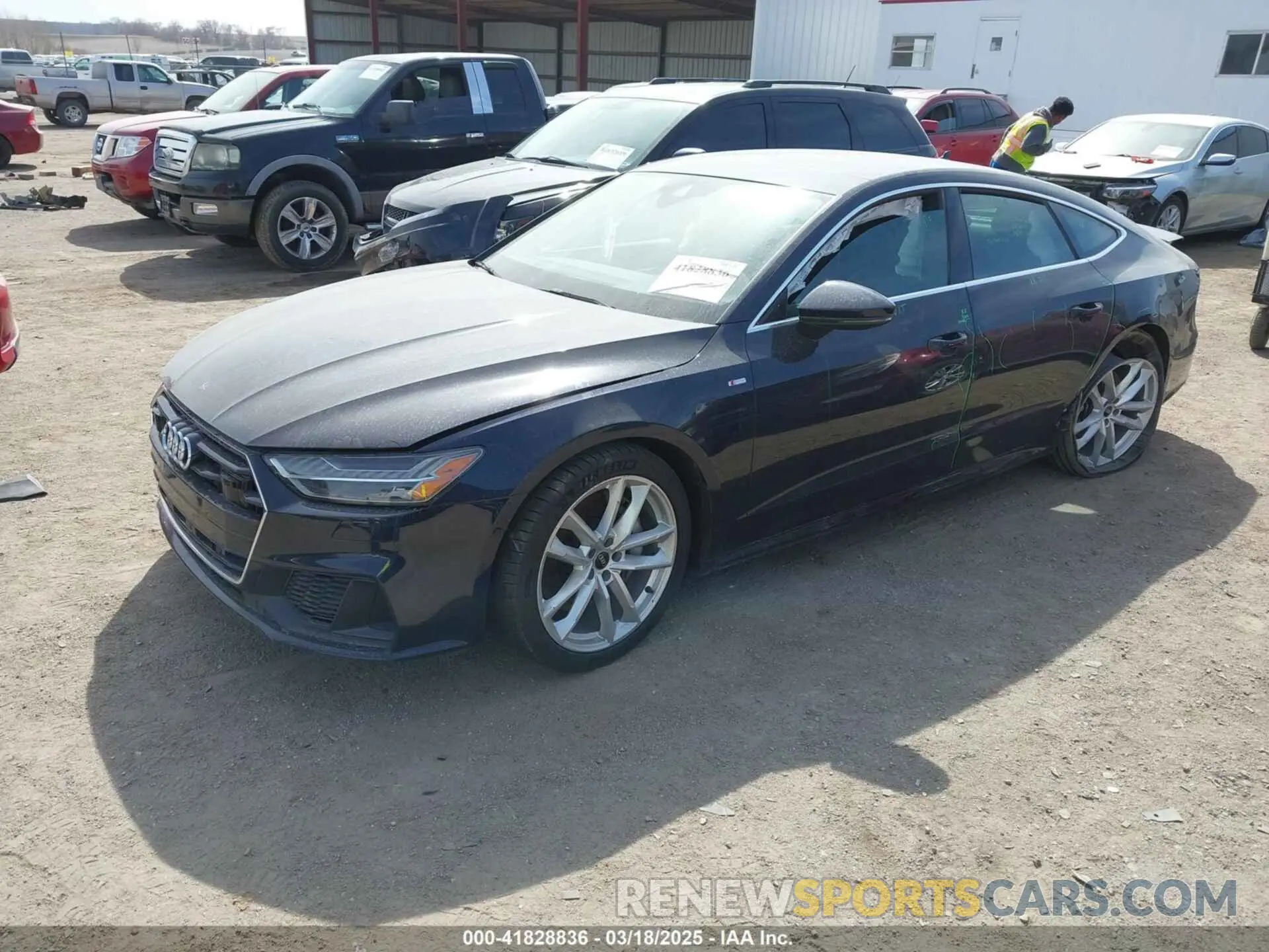 2 Фотография поврежденного автомобиля WAUU2AF21MN046713 AUDI A7 SPORTBACK 2021