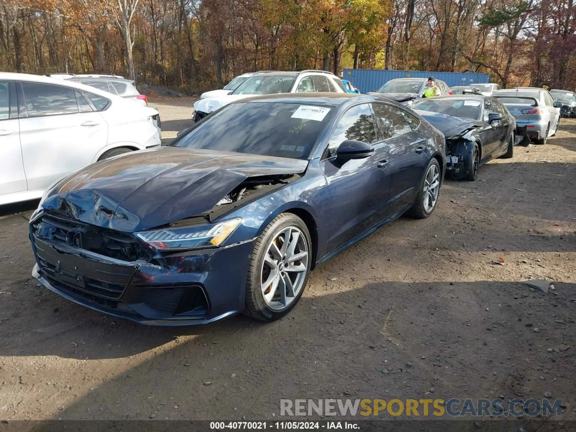 2 Photograph of a damaged car WAUU2AF25MN053213 AUDI A7 SPORTBACK 2021
