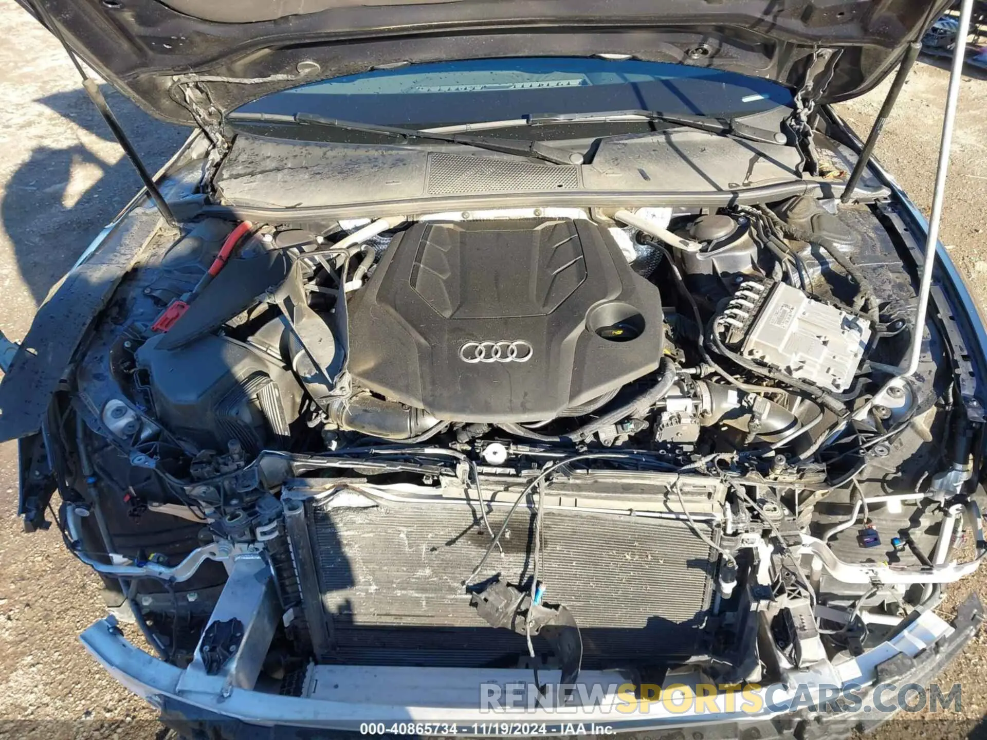 10 Photograph of a damaged car WAUU2AF27MN044545 AUDI A7 SPORTBACK 2021