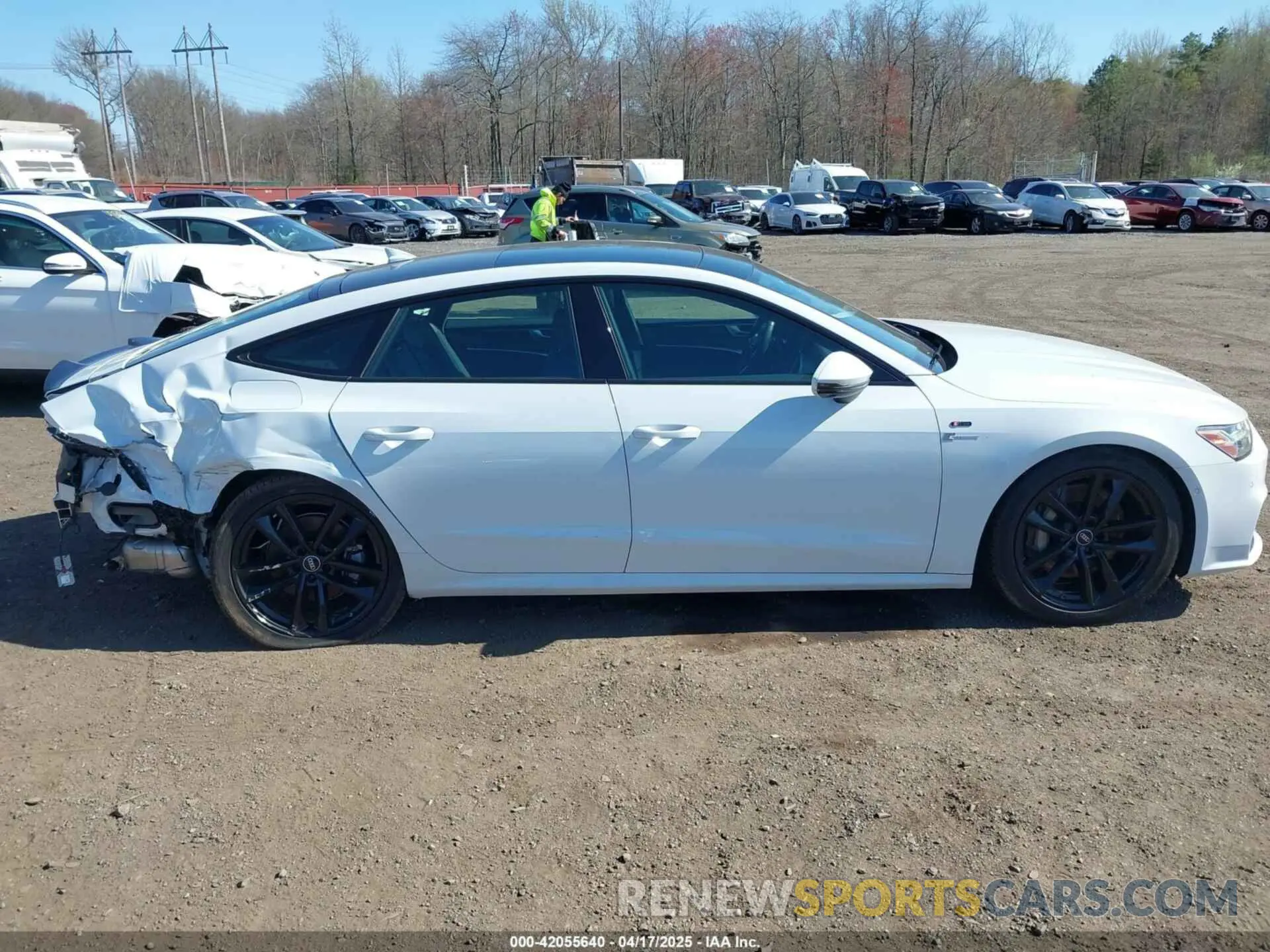 14 Photograph of a damaged car WAUU2BF24PN040320 AUDI A7 SPORTBACK 2023