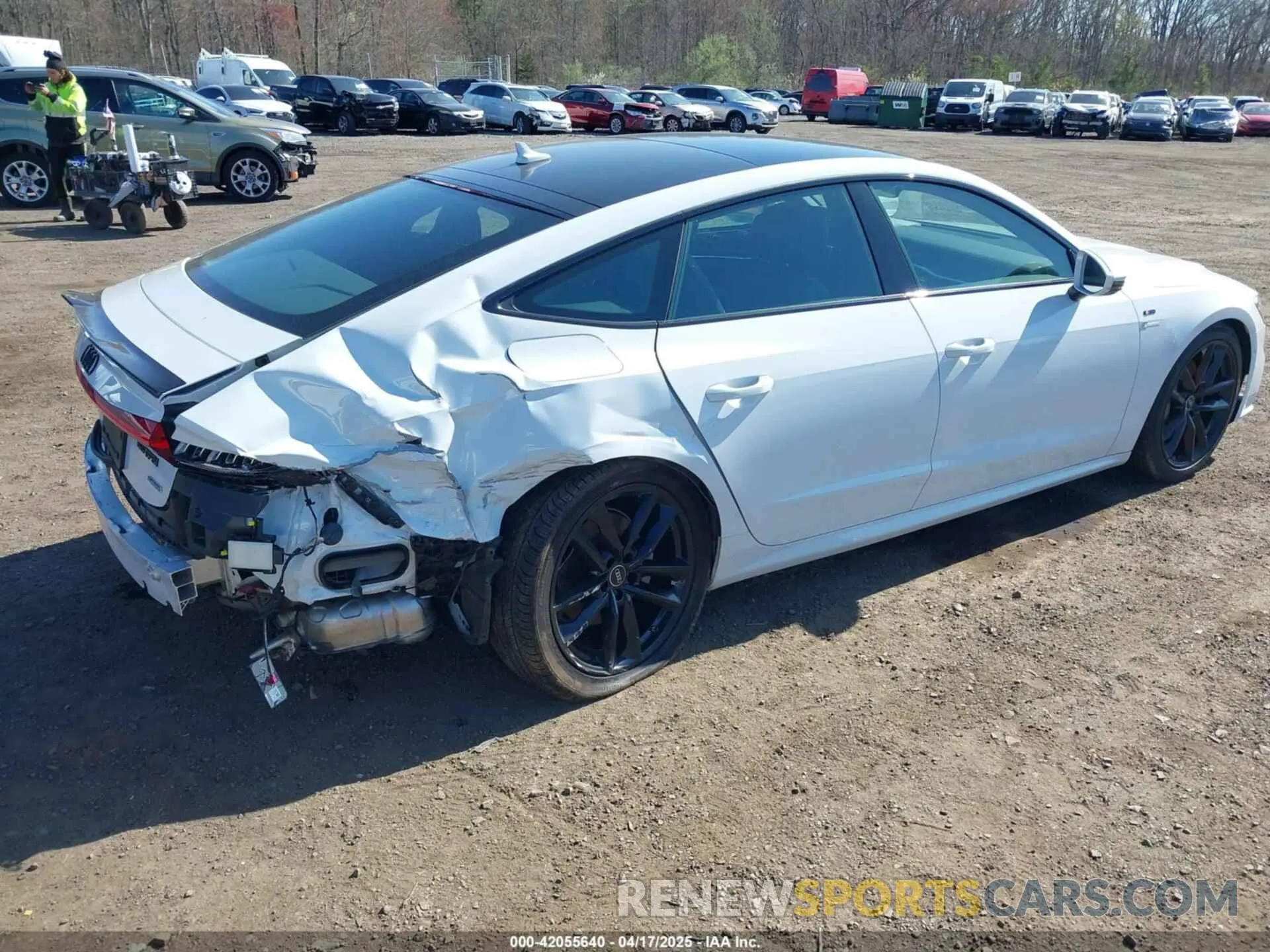 4 Photograph of a damaged car WAUU2BF24PN040320 AUDI A7 SPORTBACK 2023