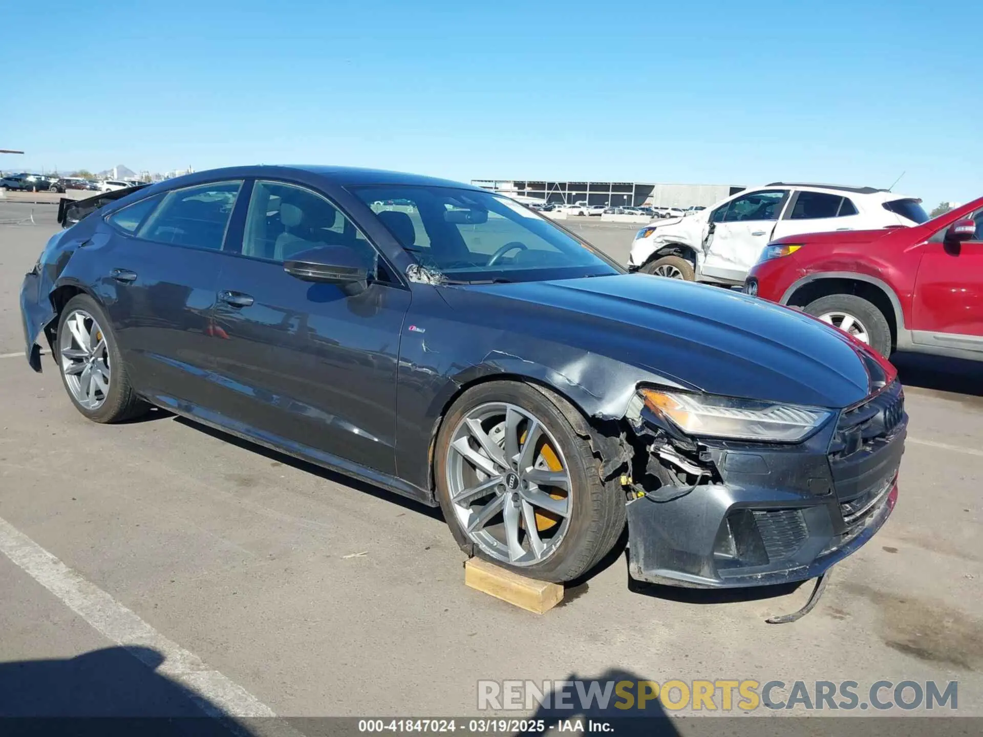 1 Photograph of a damaged car WAUU2BF25PN036373 AUDI A7 SPORTBACK 2023