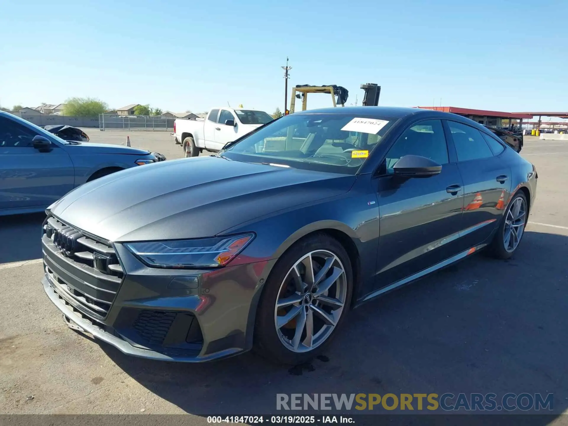 2 Photograph of a damaged car WAUU2BF25PN036373 AUDI A7 SPORTBACK 2023