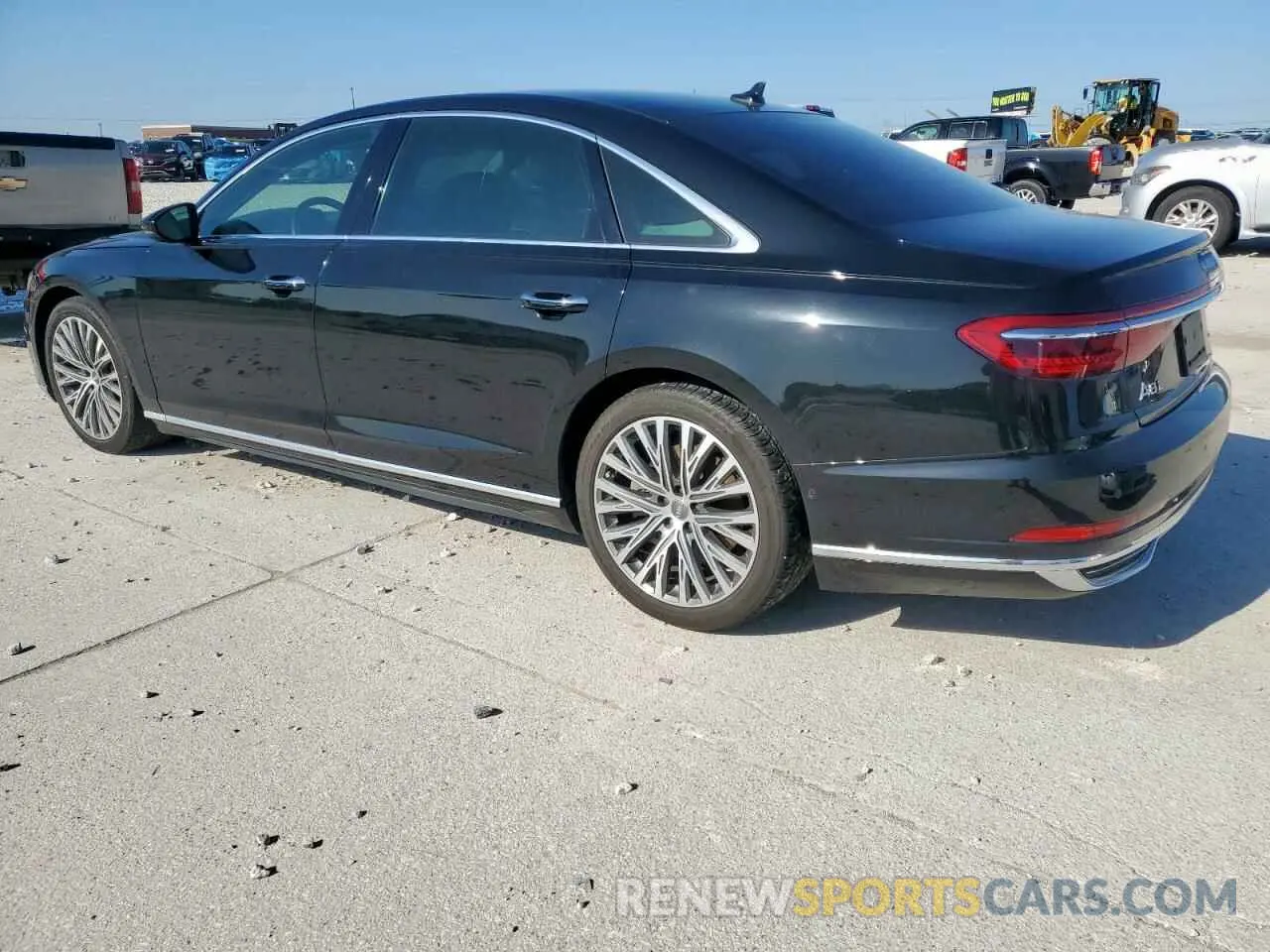 2 Photograph of a damaged car WAU8DAF80KN011030 AUDI A8 2019
