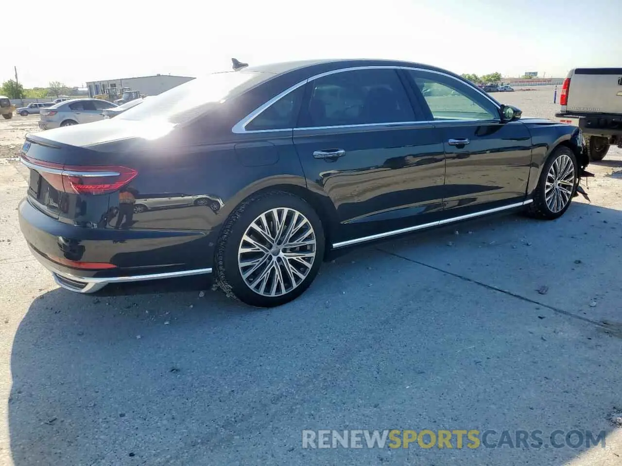 3 Photograph of a damaged car WAU8DAF80KN011030 AUDI A8 2019