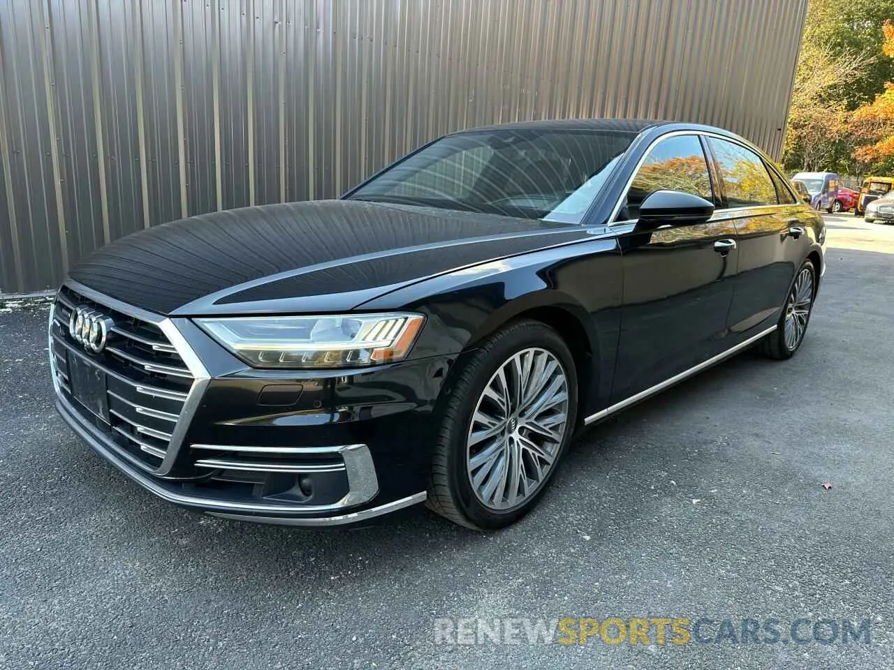 2 Photograph of a damaged car WAU8DAF82KN002992 AUDI A8 2019