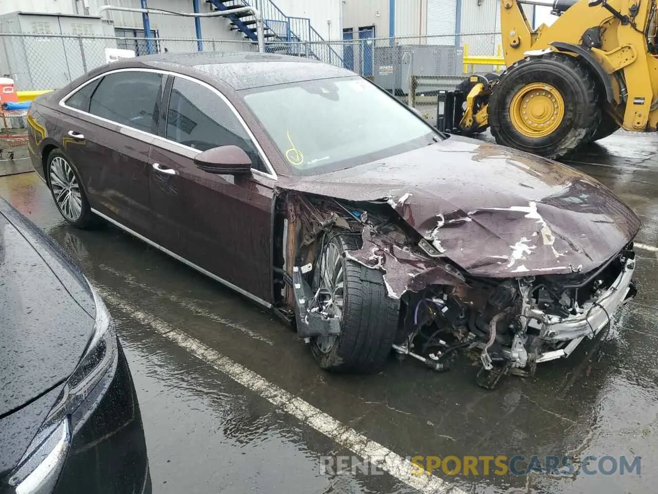 4 Photograph of a damaged car WAU8DAF82KN009487 AUDI A8 2019