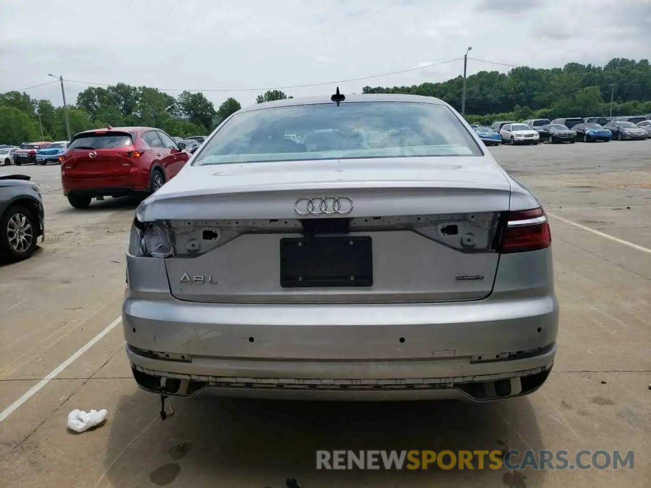 6 Photograph of a damaged car WAU8DAF83KN010955 AUDI A8 2019