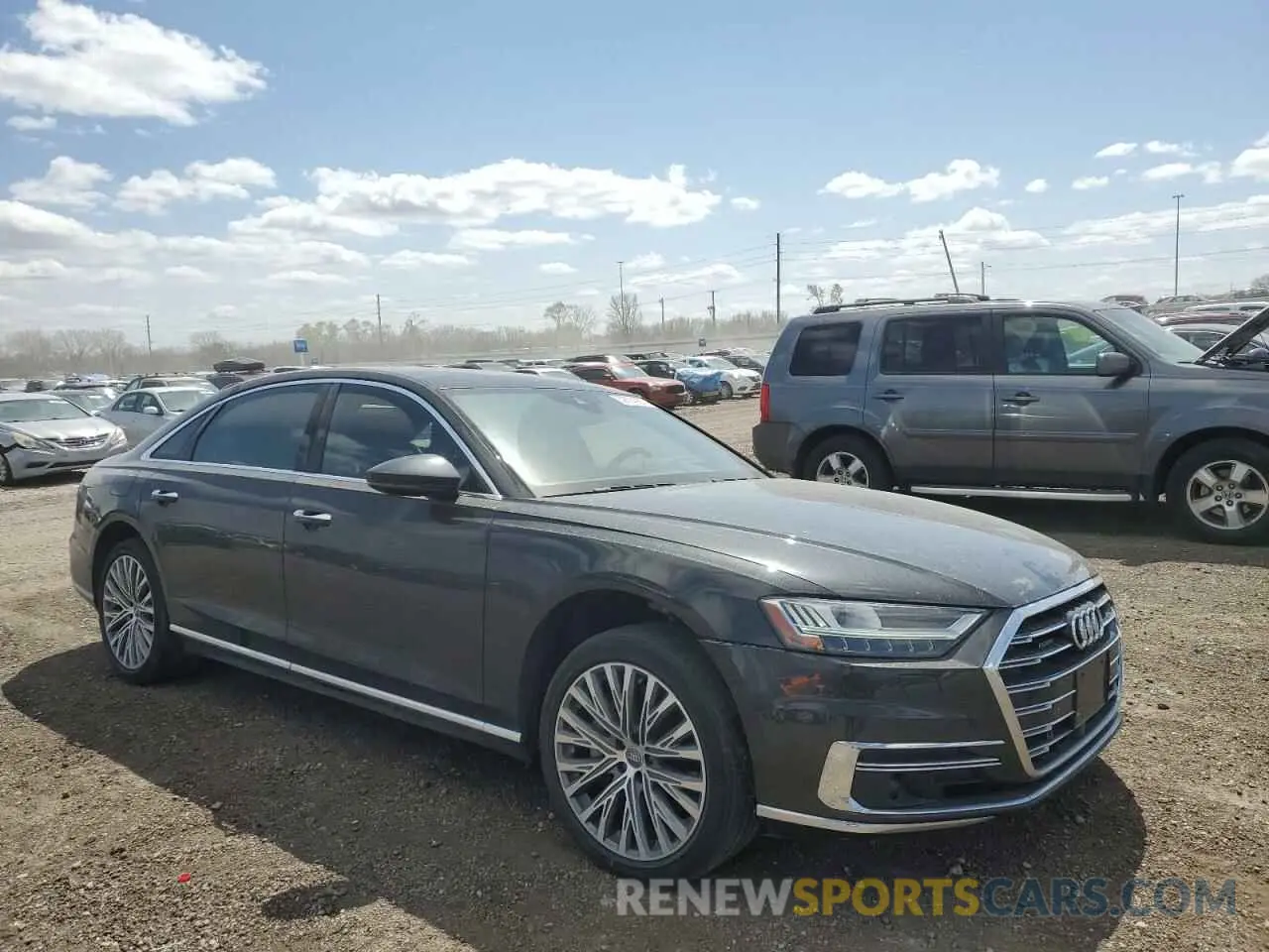 4 Photograph of a damaged car WAU8DAF85KN008608 AUDI A8 2019