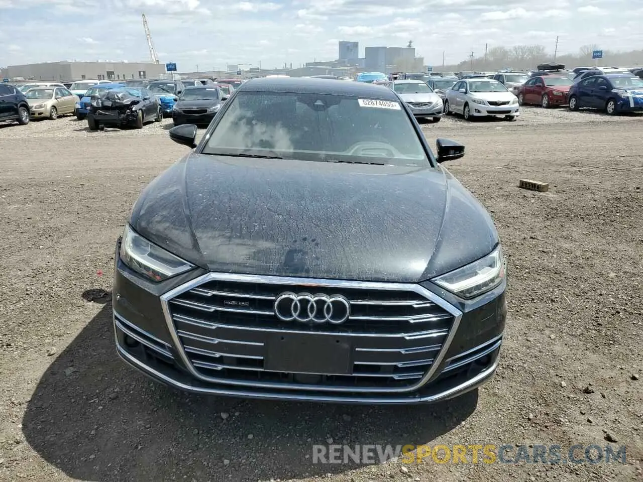 5 Photograph of a damaged car WAU8DAF85KN008608 AUDI A8 2019