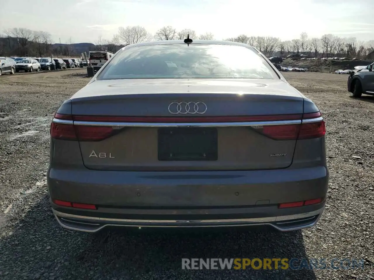 6 Фотография поврежденного автомобиля WAU8DAF86KN005264 AUDI A8 2019