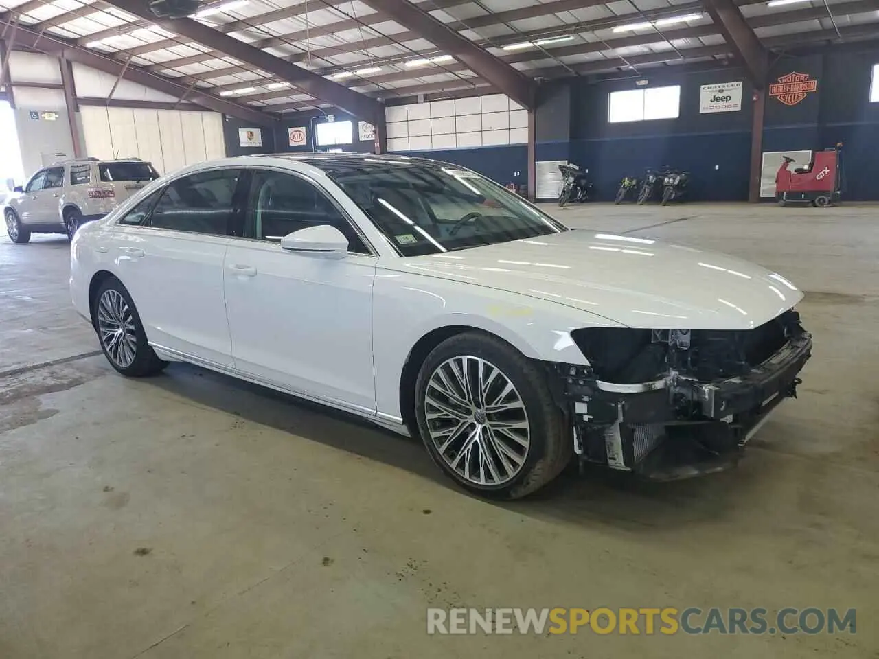 4 Photograph of a damaged car WAU8DAF86KN005765 AUDI A8 2019